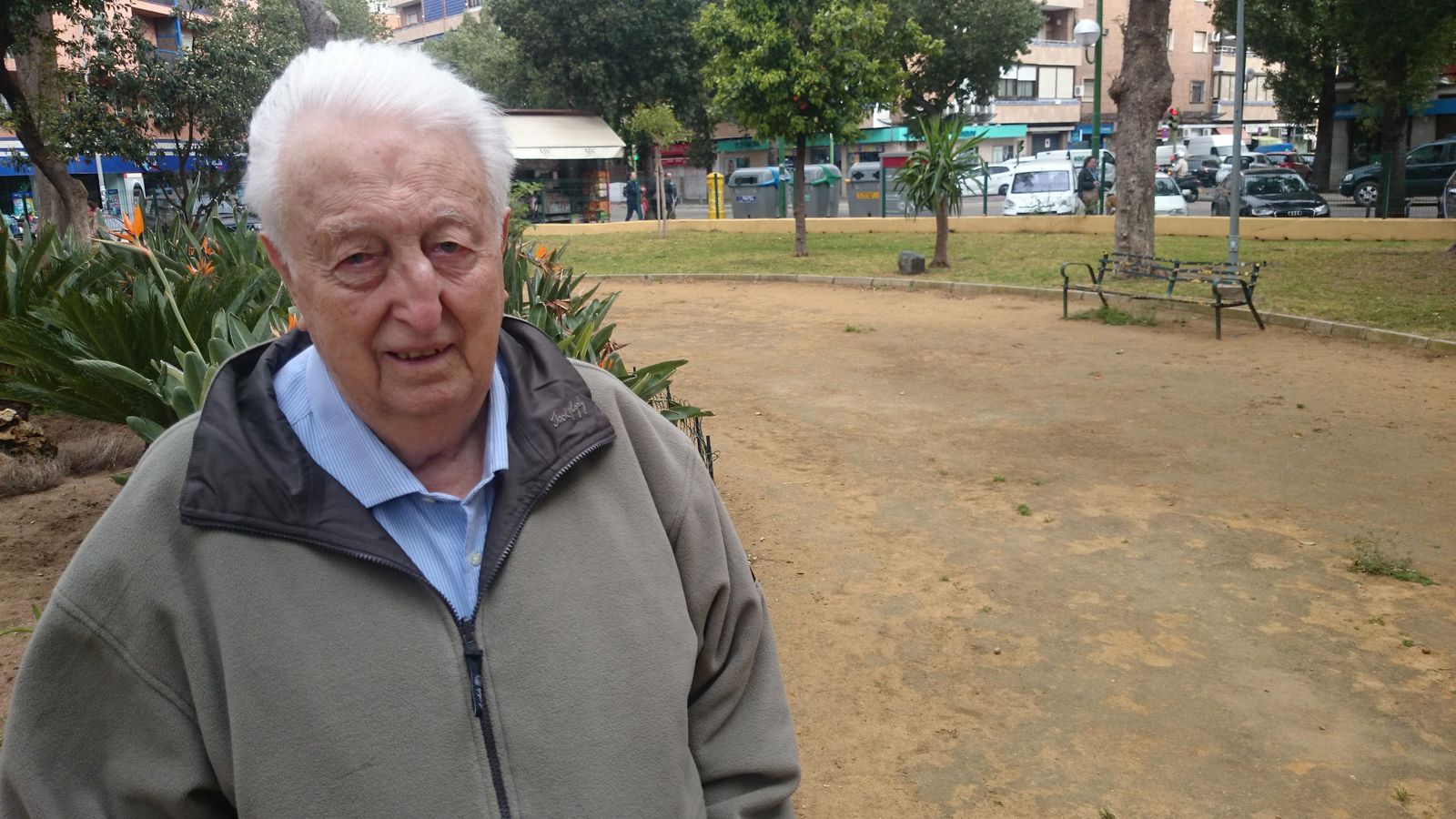 Rubio Recio, fotografiado en su última entrevista, publicada en 'Diario de Sevilla'.