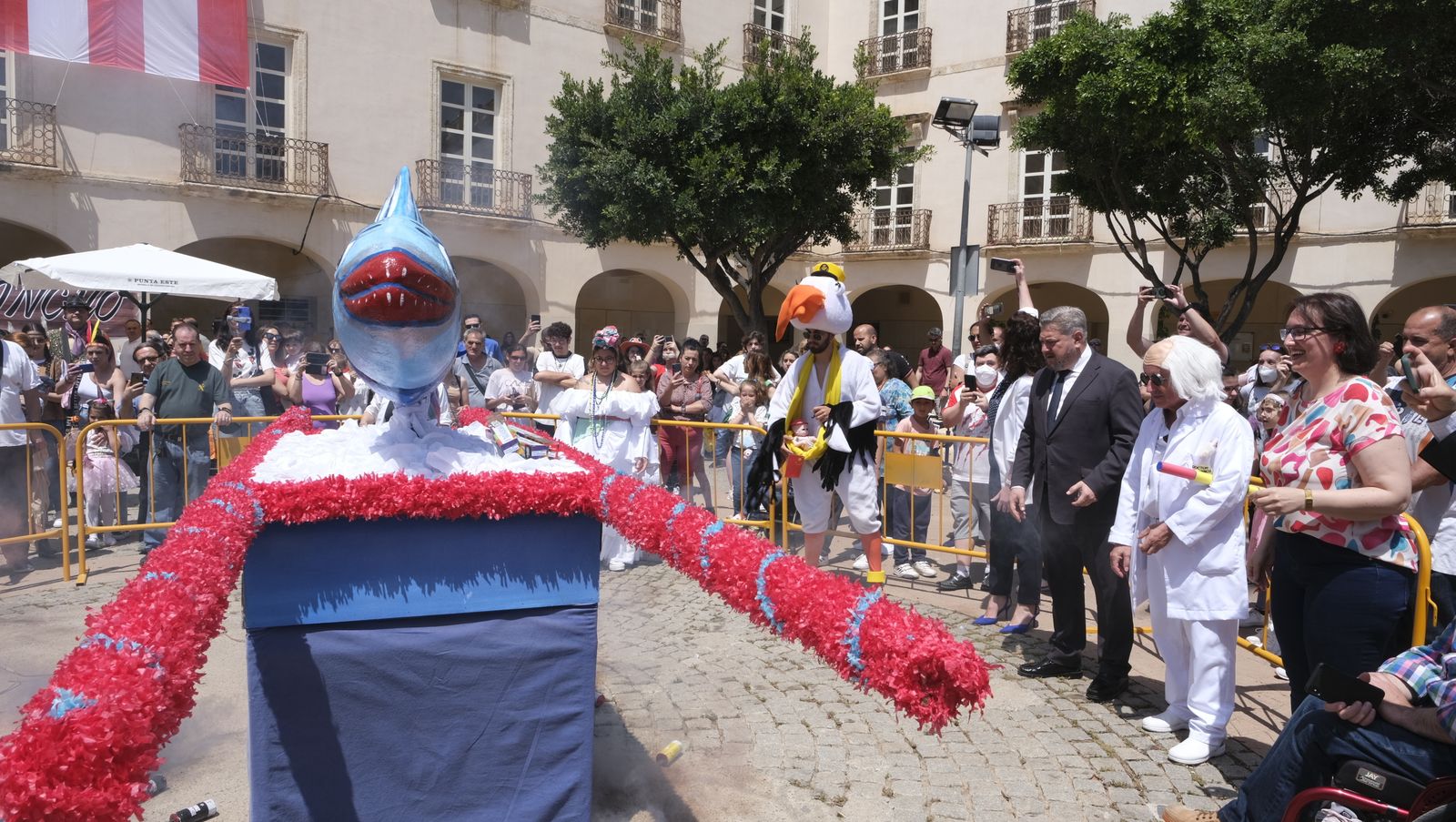 Imágenes del Entierro de la Sardina. Carnaval de Almería.