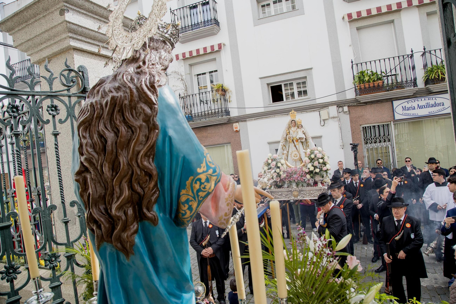 Las imágenes de la procesión de la Virgen de Luna en Pozoblanco