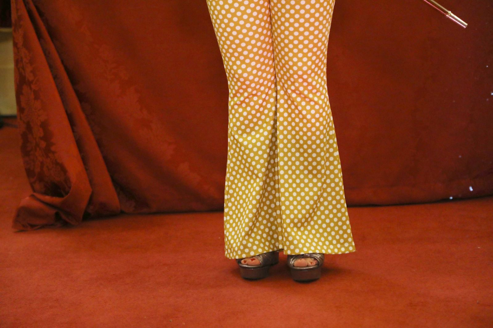 Los zapatos de Mamen Sánchez.