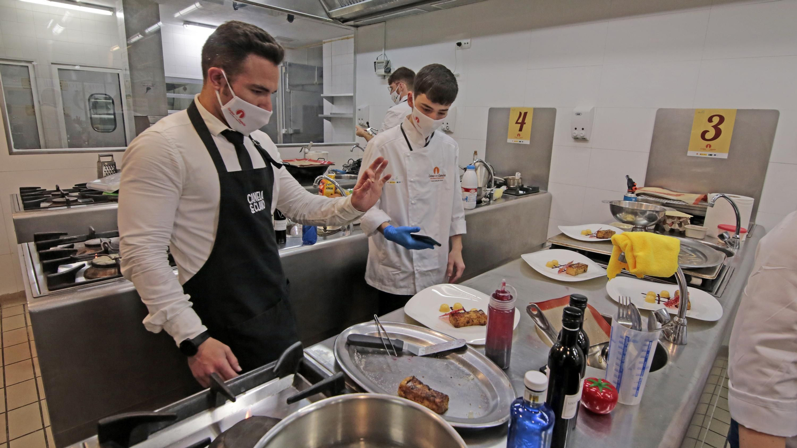 Final de la VI edición del concurso gastronómico Vinagre de Jerez