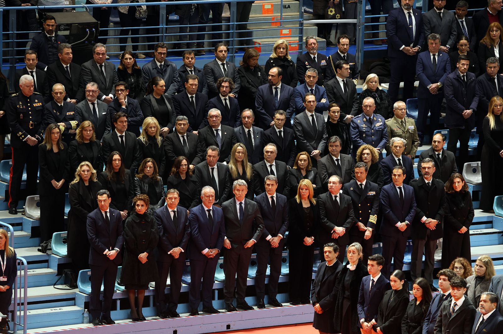 Fotografías de la misa funeral por las víctimas del accidente de tren en Adamuz
