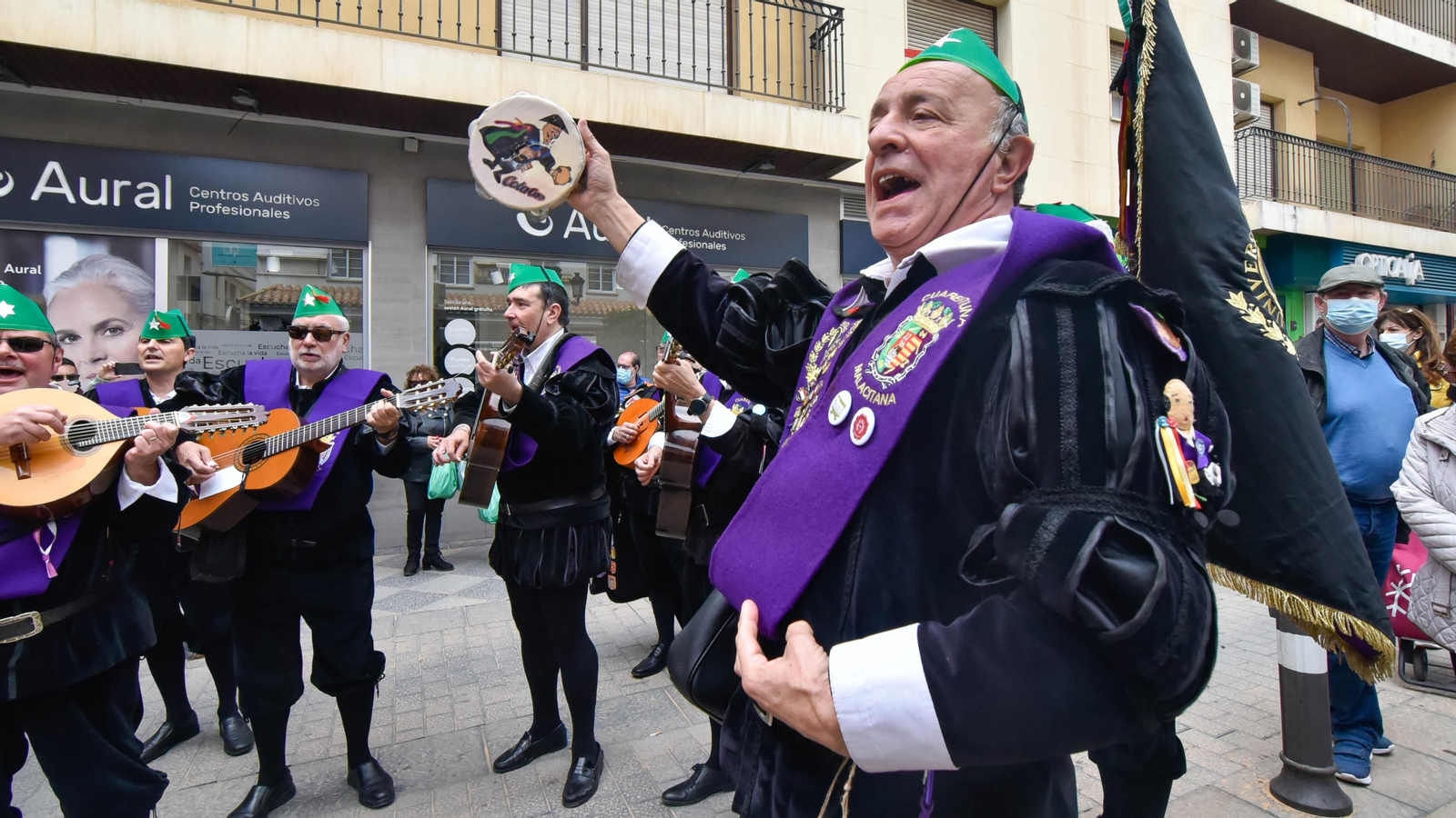 Pasacalles del Certamen de Tunas en Algeciras