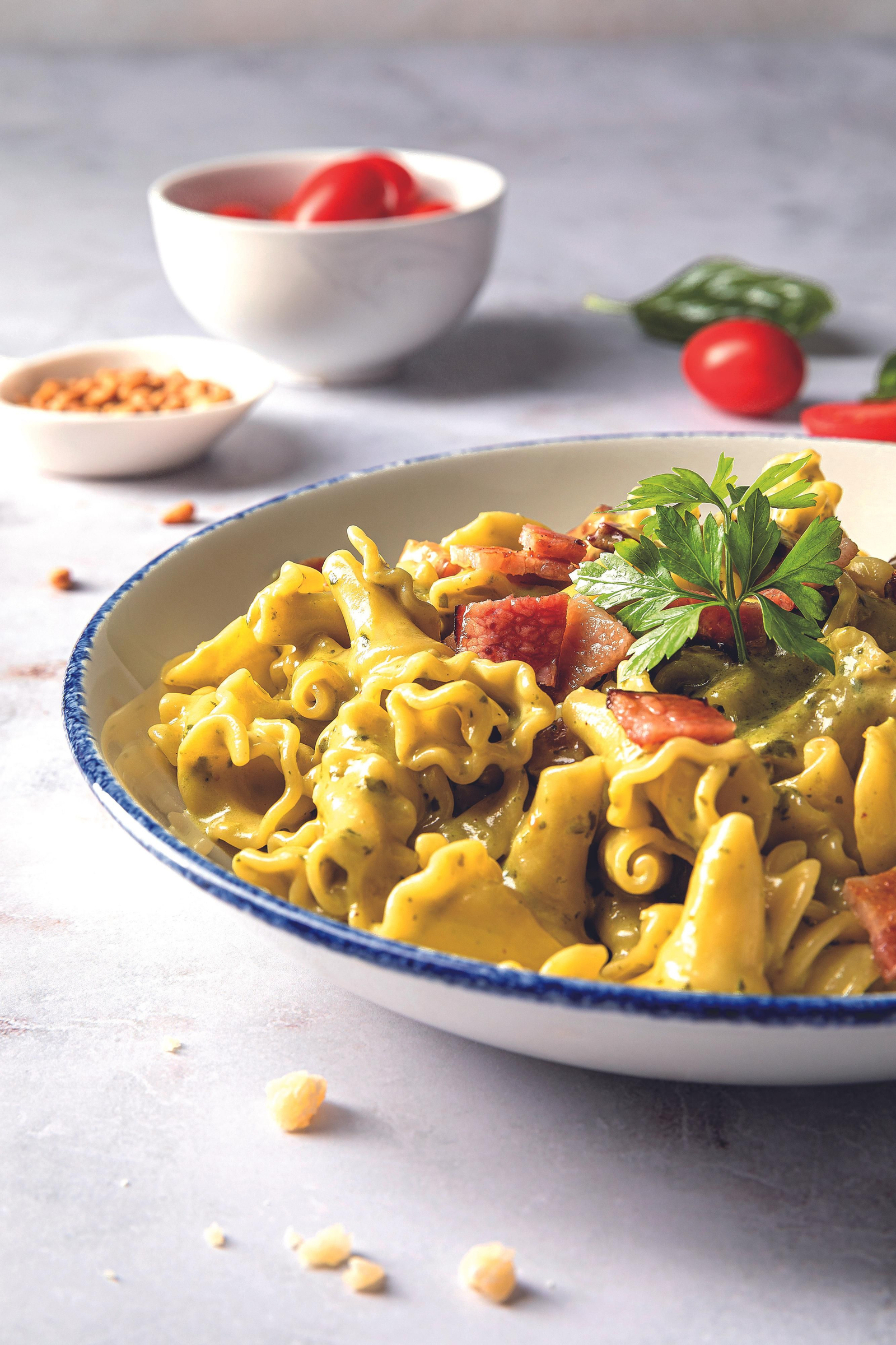 Pasta en la Piemontesa