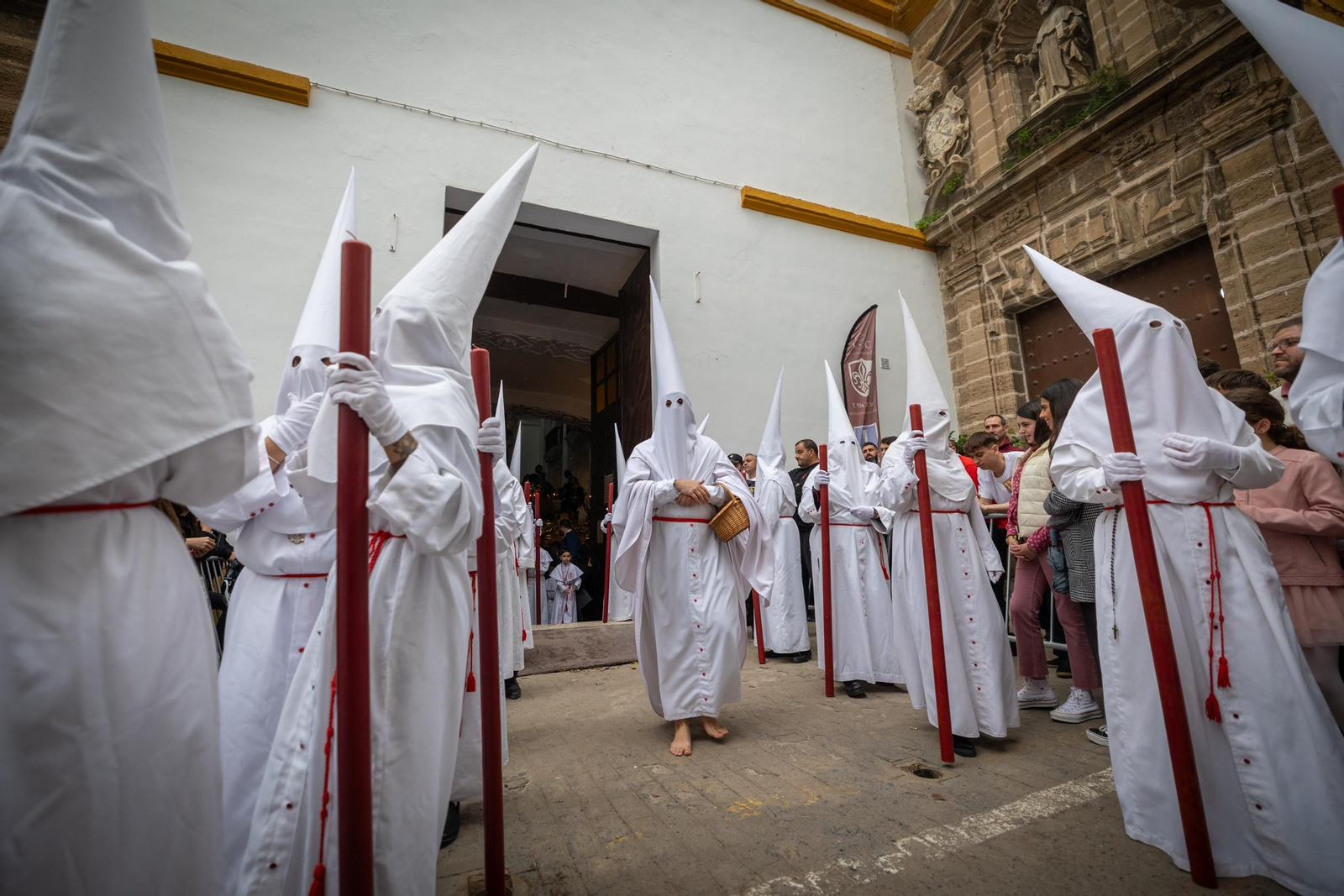 Las imágenes de la cofradía de la Sagrada Cena en la Semana Santa de Cádiz de 2024 Las imágenes de la cofradía de la Sagrada cena en la Semana Santa de Cádiz de 2024