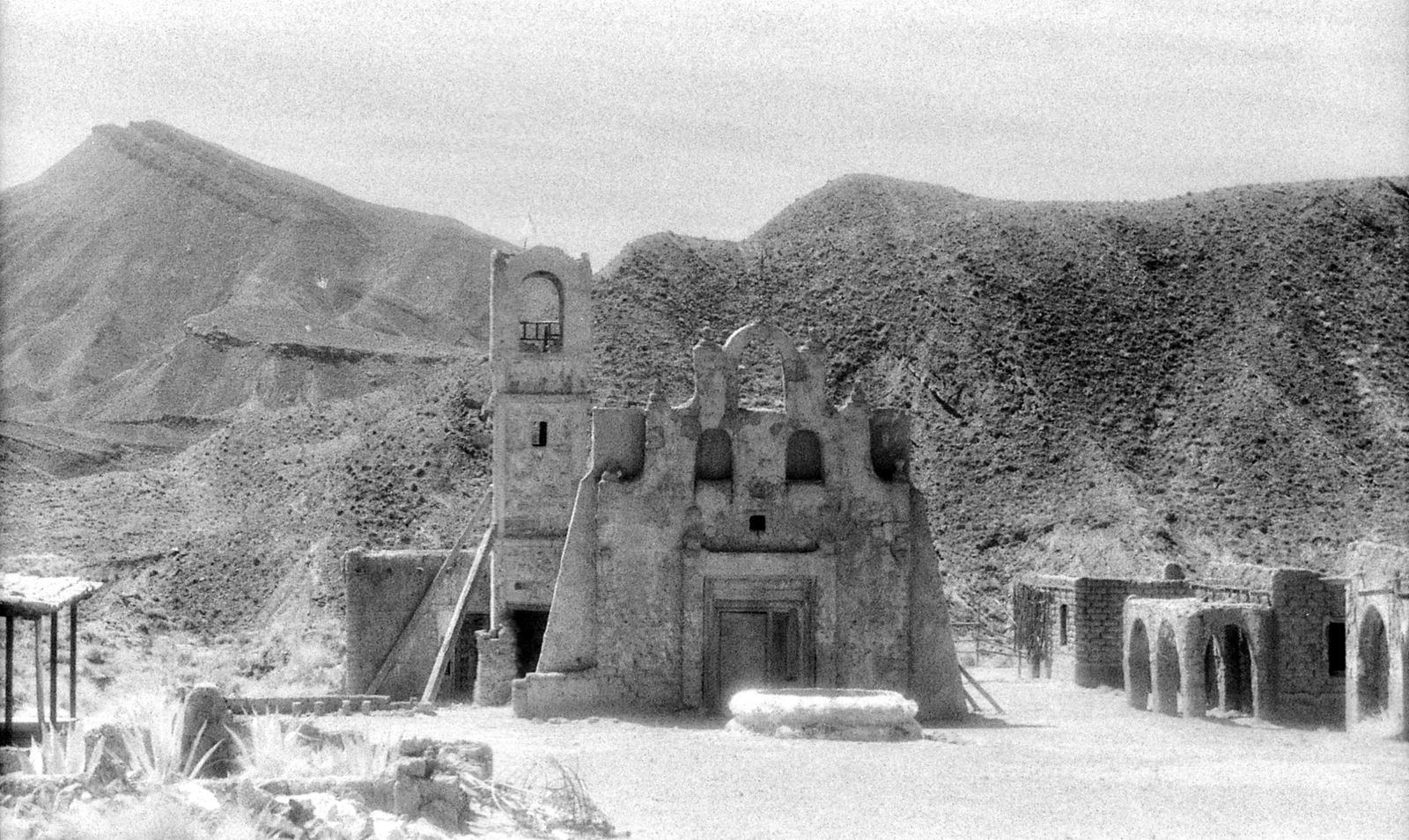 Imagen de algunos de los escenarios de cine en Almería.