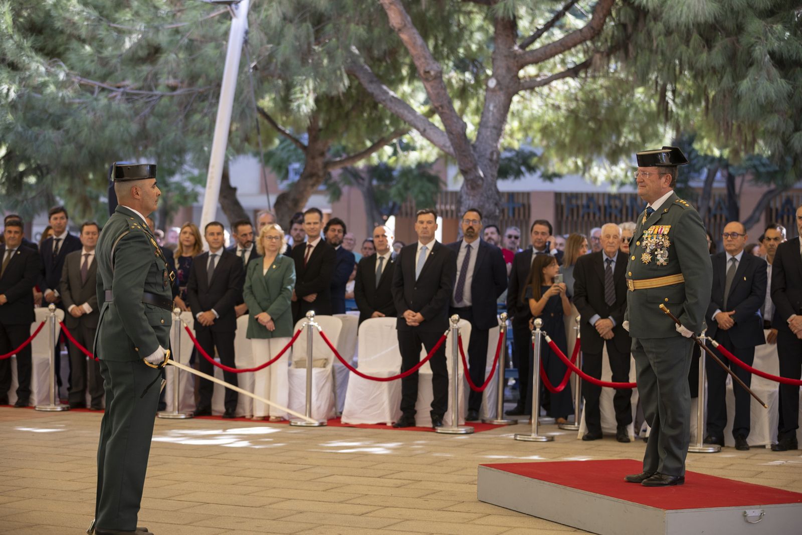 Imágenes de los actos de celebración de la festividad de la patrona de la Guardia Civil, la Virgen del Pilar.