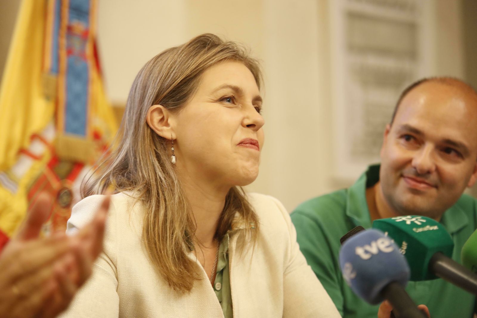 Vox celebra su entrada en el Ayuntamiento de Sevilla