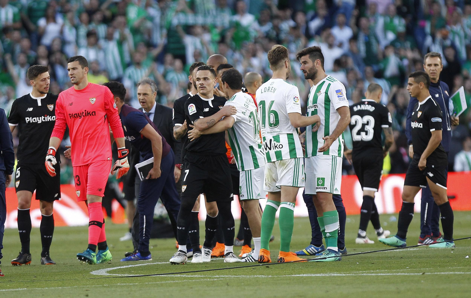 El Real Betis-Sevilla FC, en imágenes