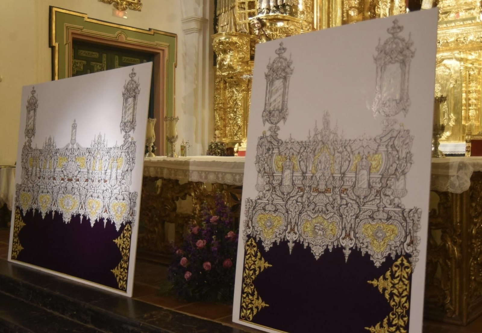 La Quinta Angustia de Córdoba presenta el diseño del paso del Señor del Soberano Poder