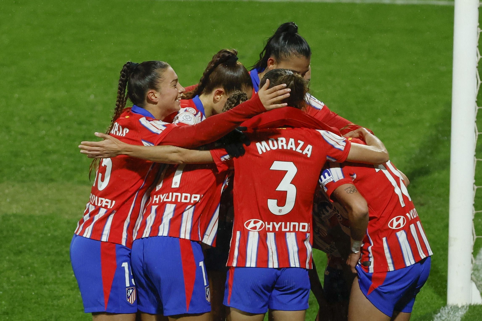Las mejores imágenes de las semifinales entre Granada y Atlético de Madrid