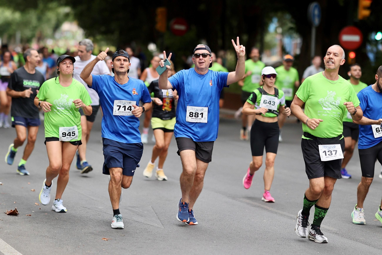 Las fotos de la VIII Carrera de la Prensa y la IV Marcha Solidaria de Málaga