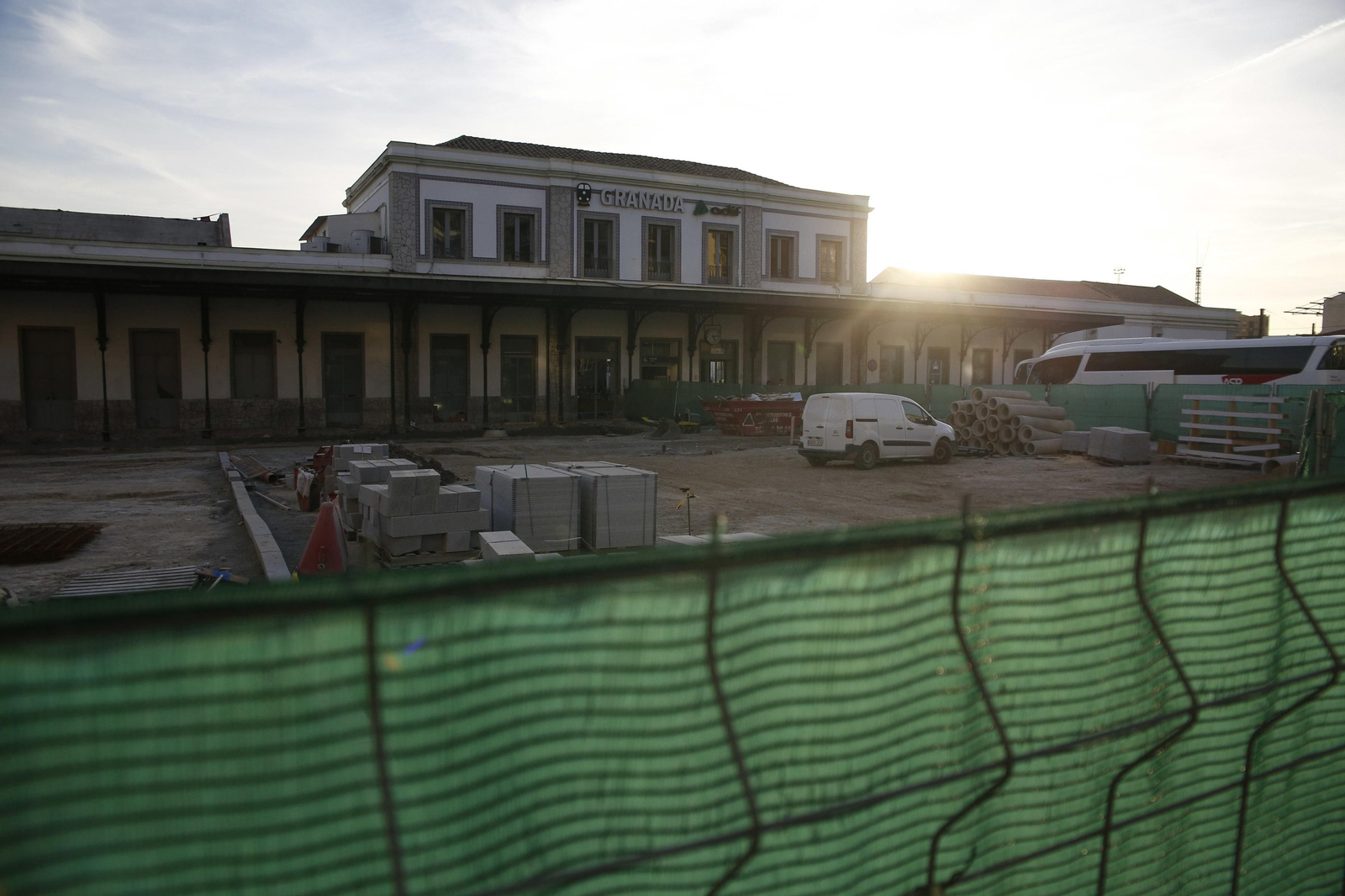 Las imágenes de las obras del AVE