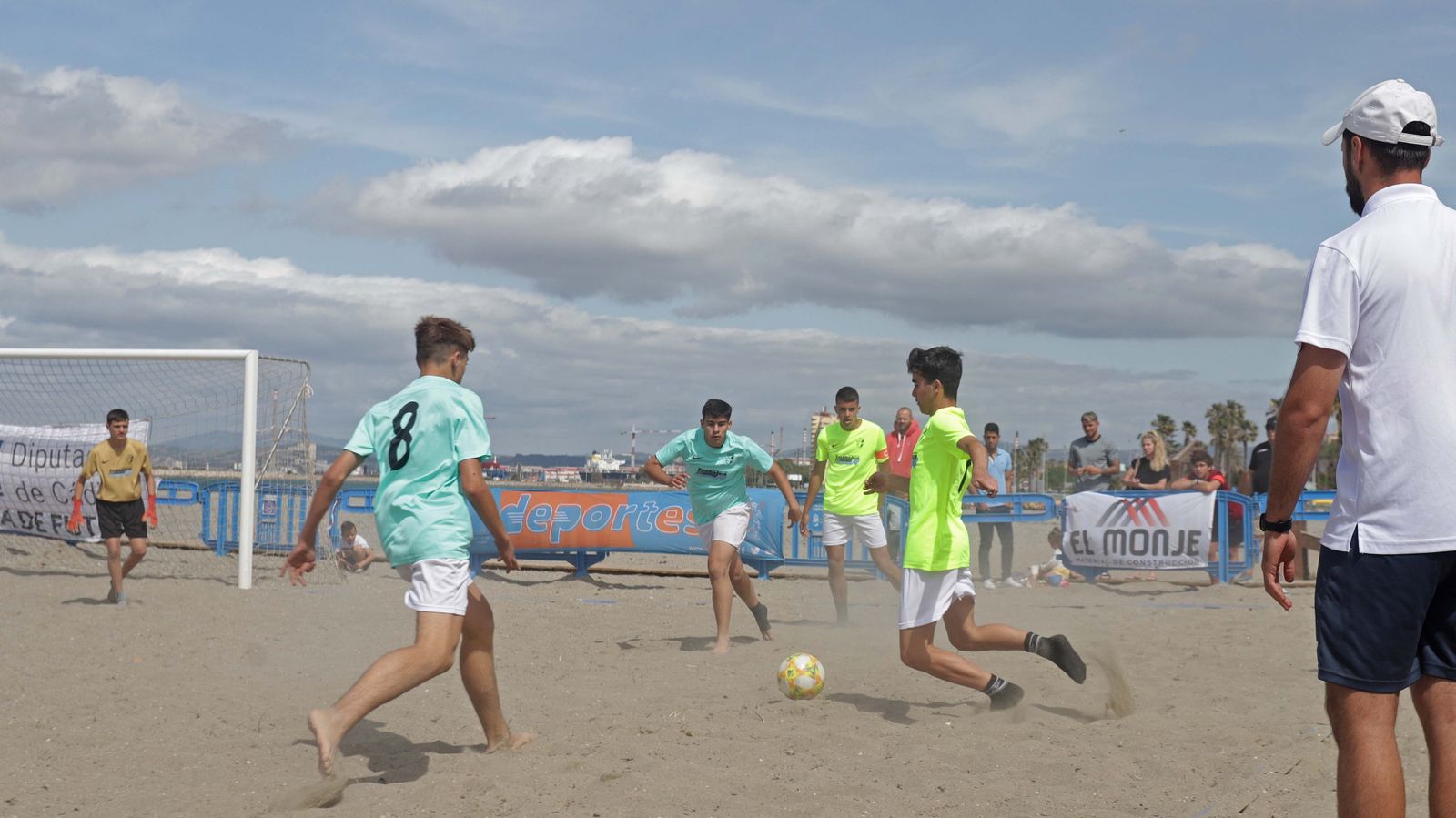 Fotos Torneo de Selecciones Comarcales de Cádiz de Fútbol Playa  categoría cadete en La Línea