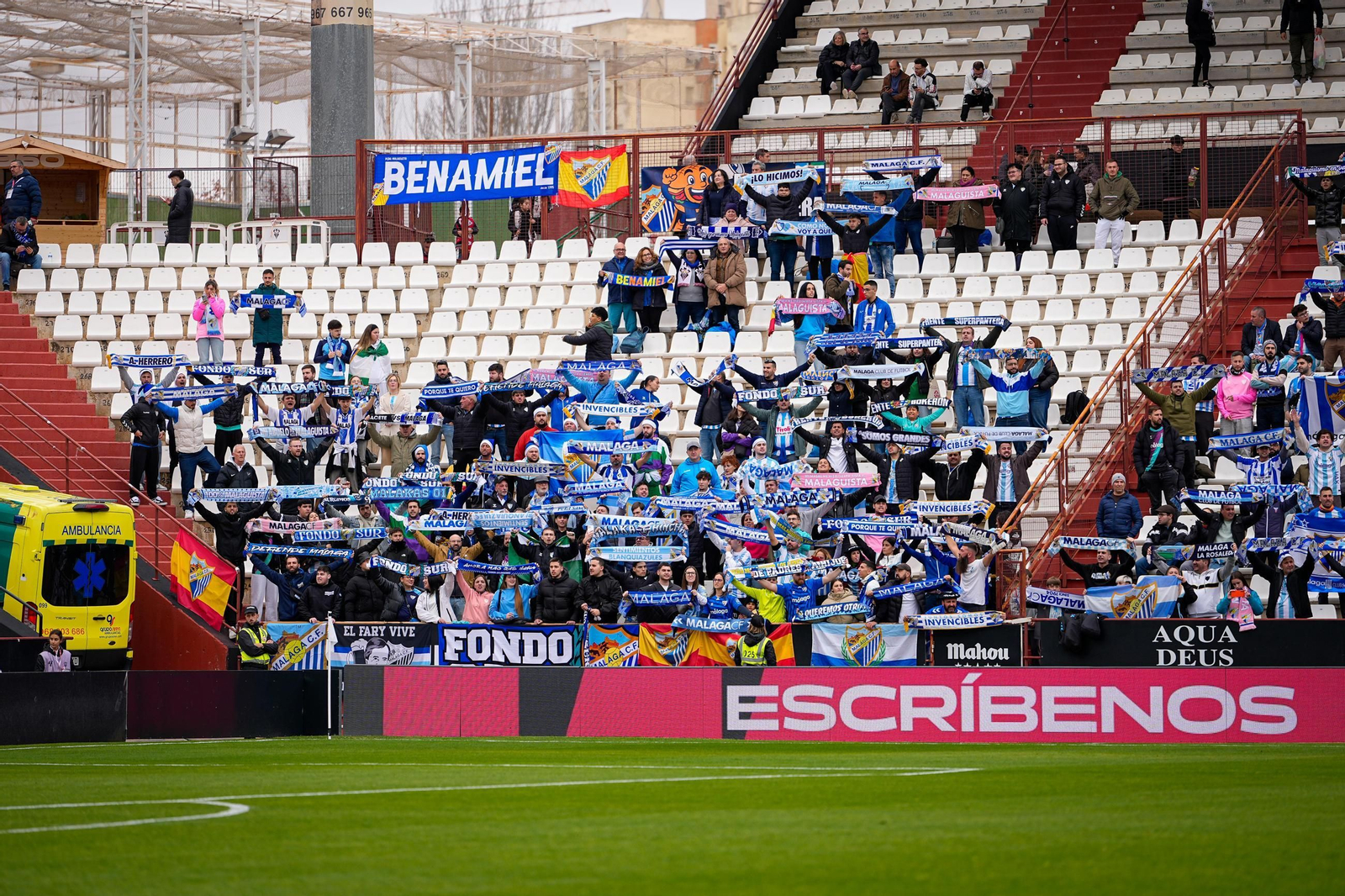 Albacete-Málaga CF, en fotos