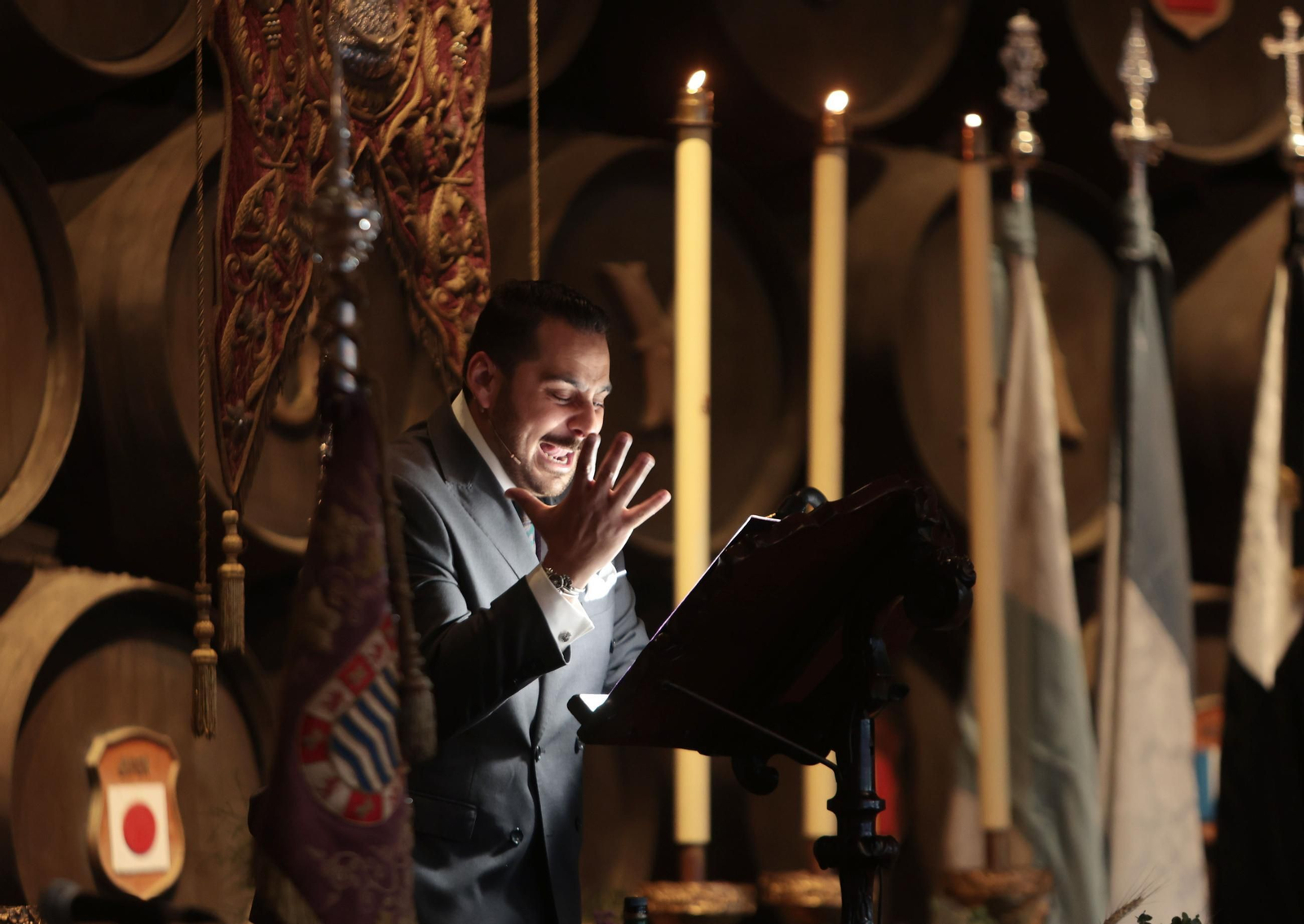 Imágenes del Pregón de la Hermandad del Rocío de Jerez a cargo del cantaor Manuel de Cantarote