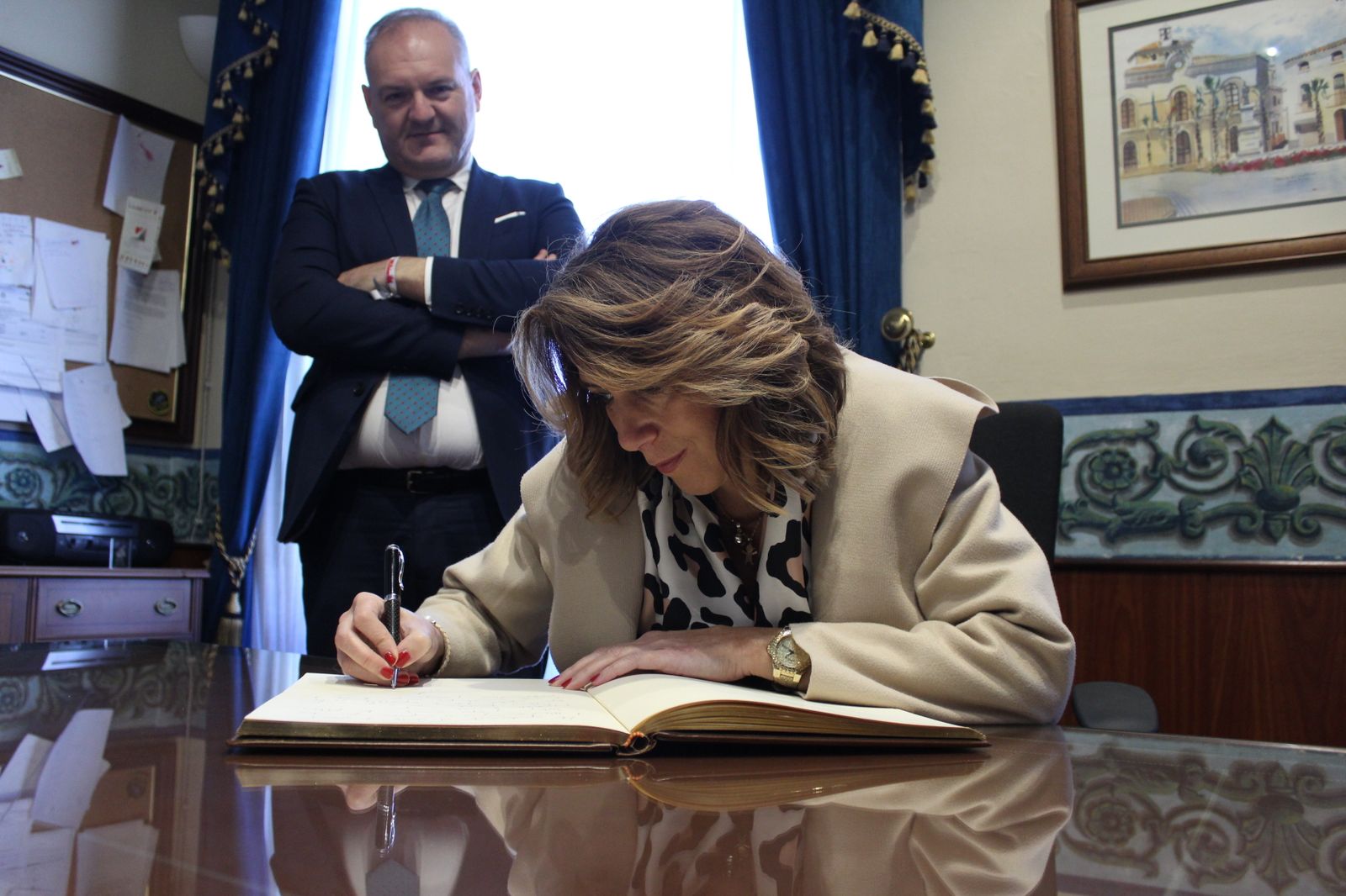 Susana Díaz visita la Feria de Cuevas del Almanzora