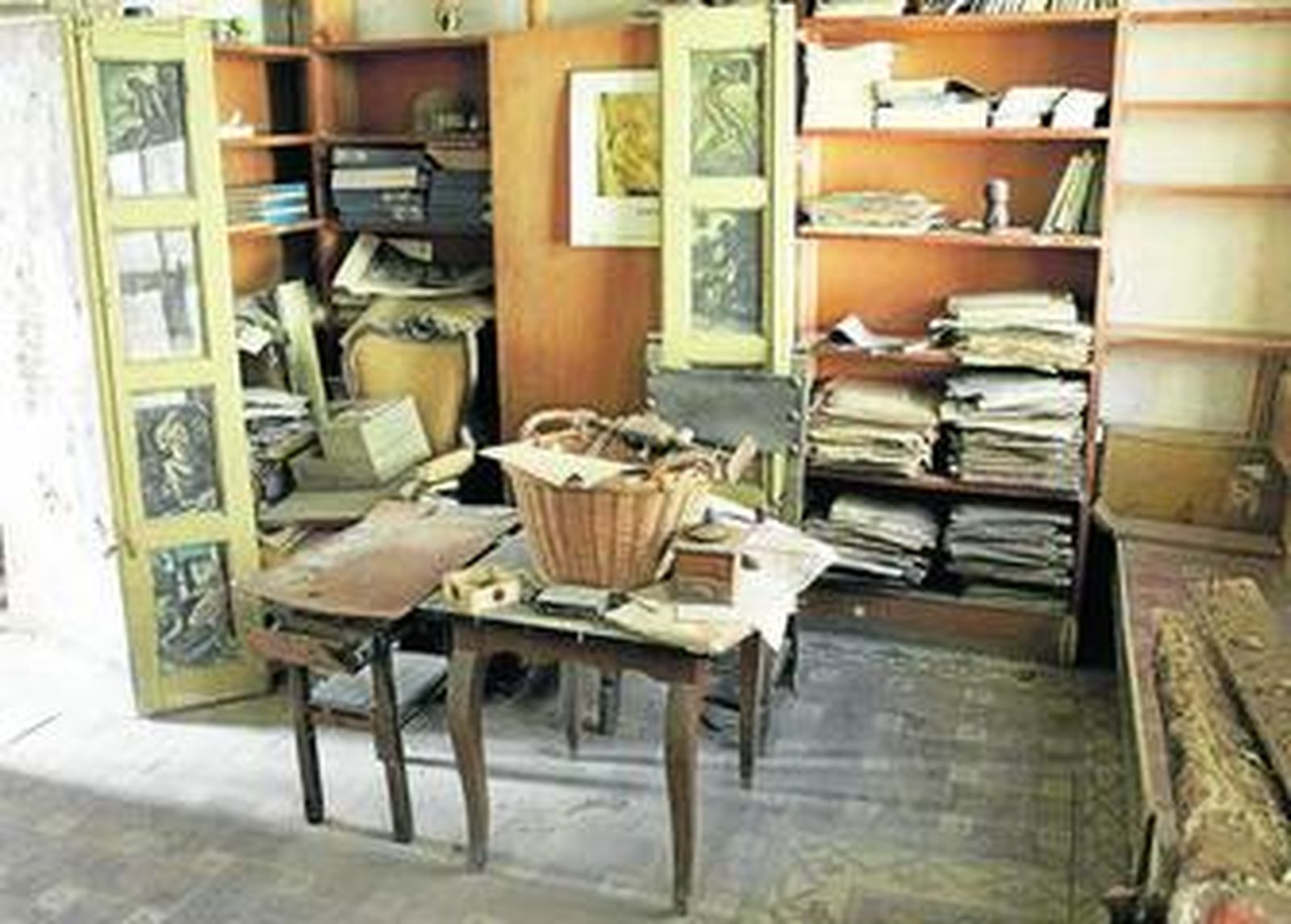 La casa de Jesús de Perceval sigue en estado ruinoso a punto de caerse