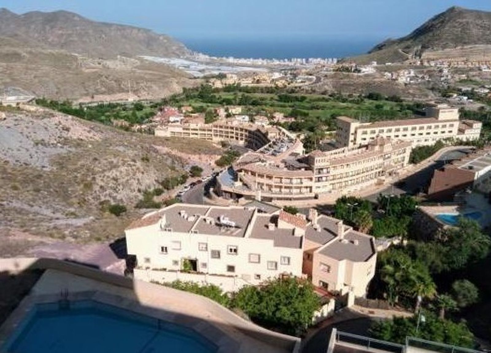 Vista panorámica de la urbanización perteneciente al término municipal de Vícar.