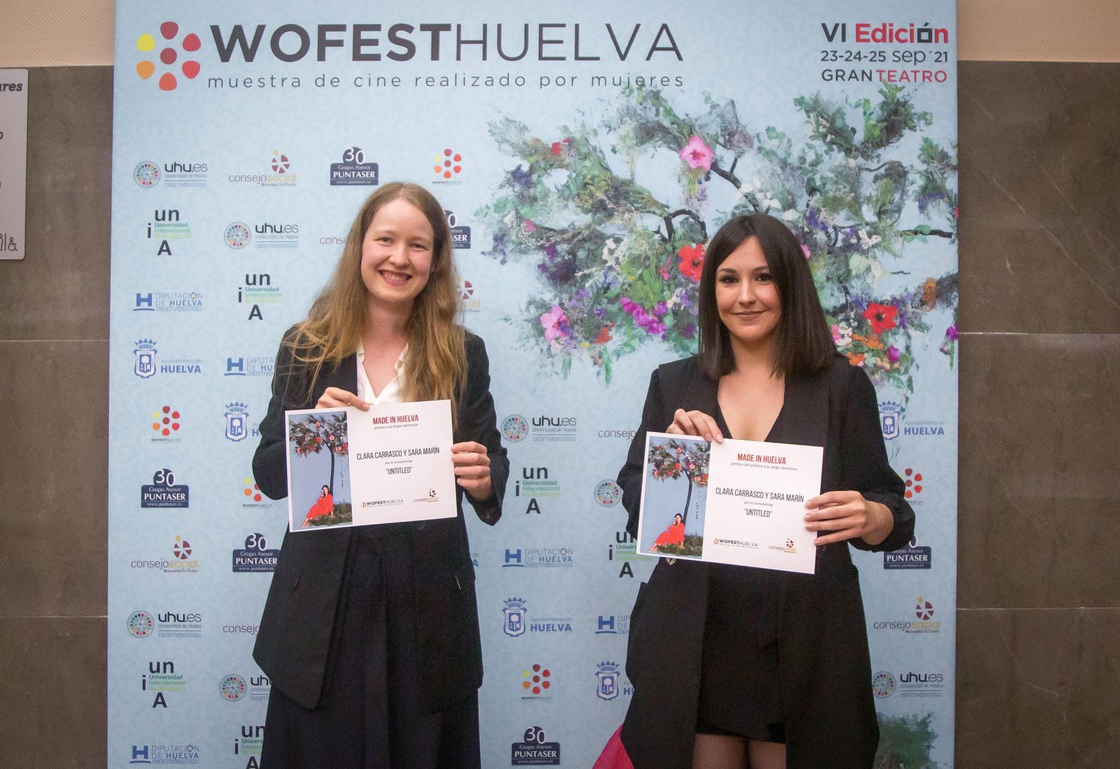 Las dos ganadoras del WofestHuelva.