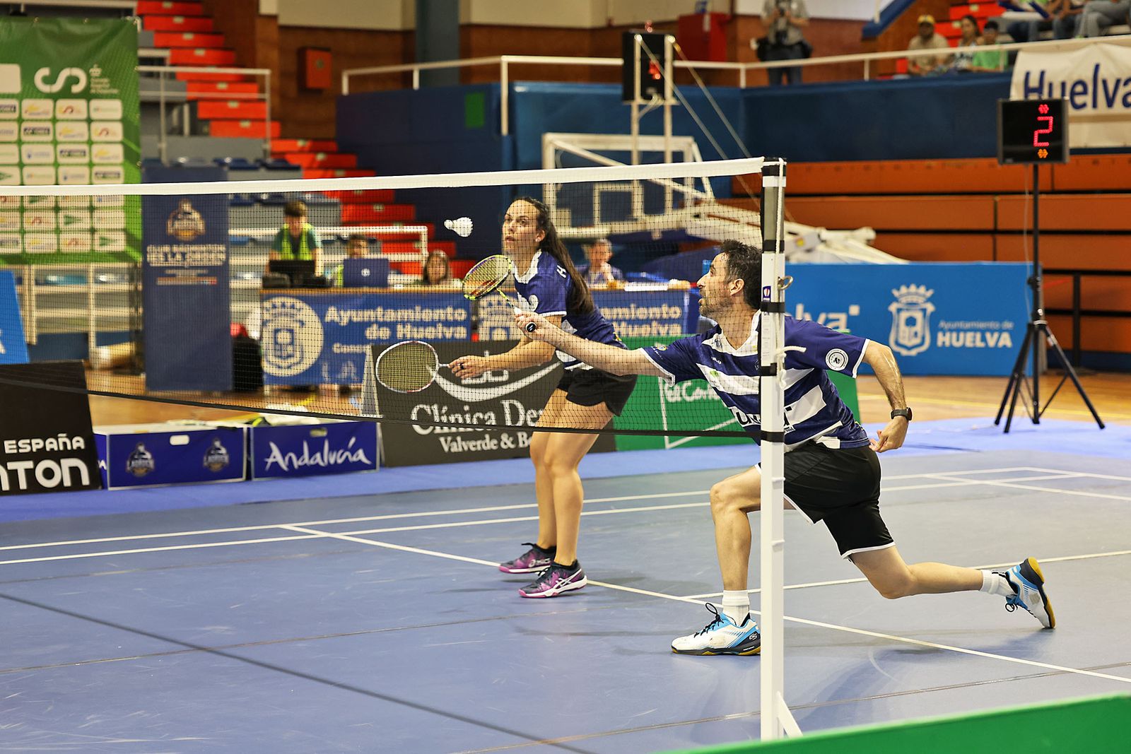 Imágenes de la final de liga de bádminton entre el IES La Orden y La RInconada