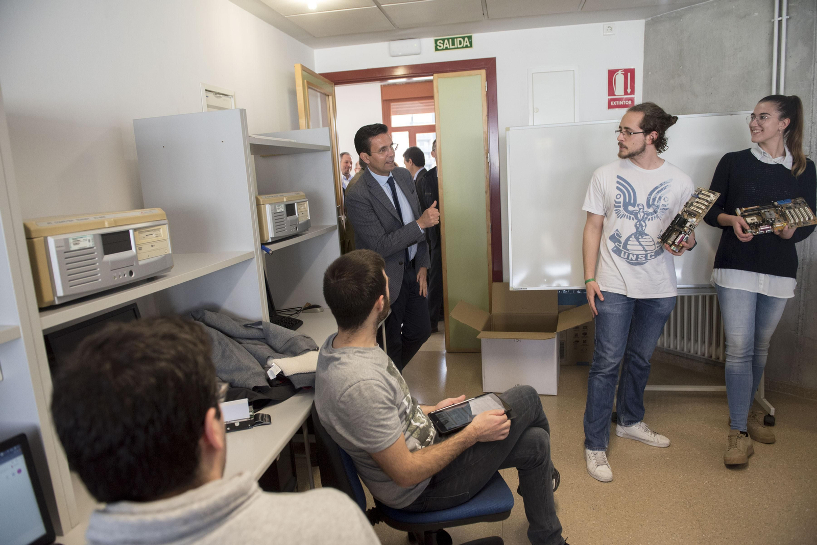 El alcalde destaca el conocimiento en la Universidad como generadora de empleo