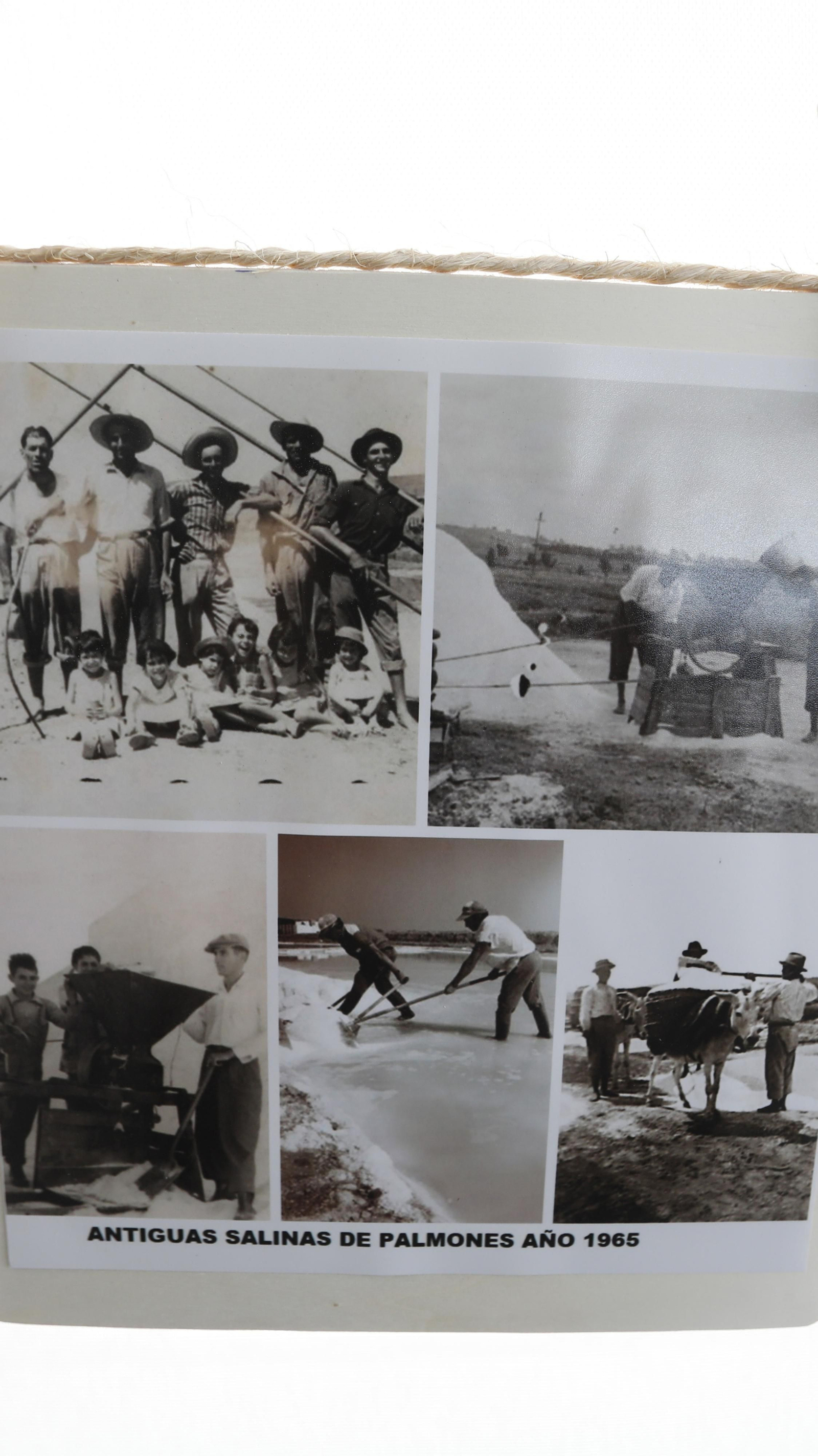 Las fotos de la exposición pasado y presente en el chiringuito El Garito