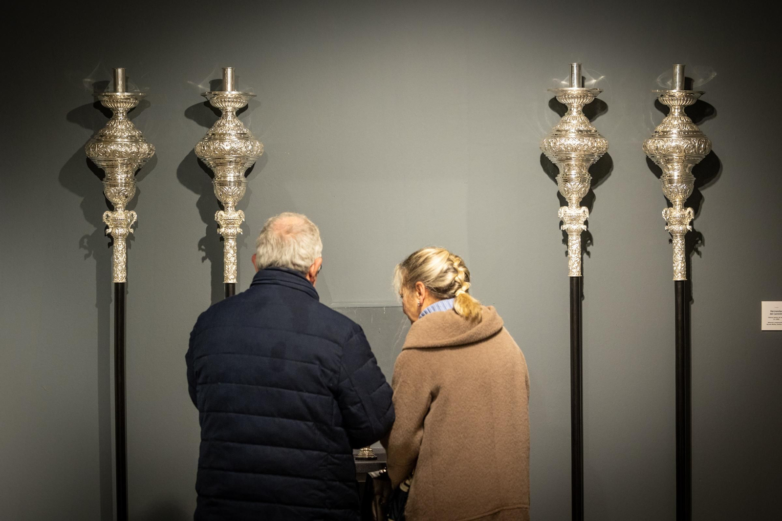 Imágenes de la exposición 'Estrenos' en Cajasol