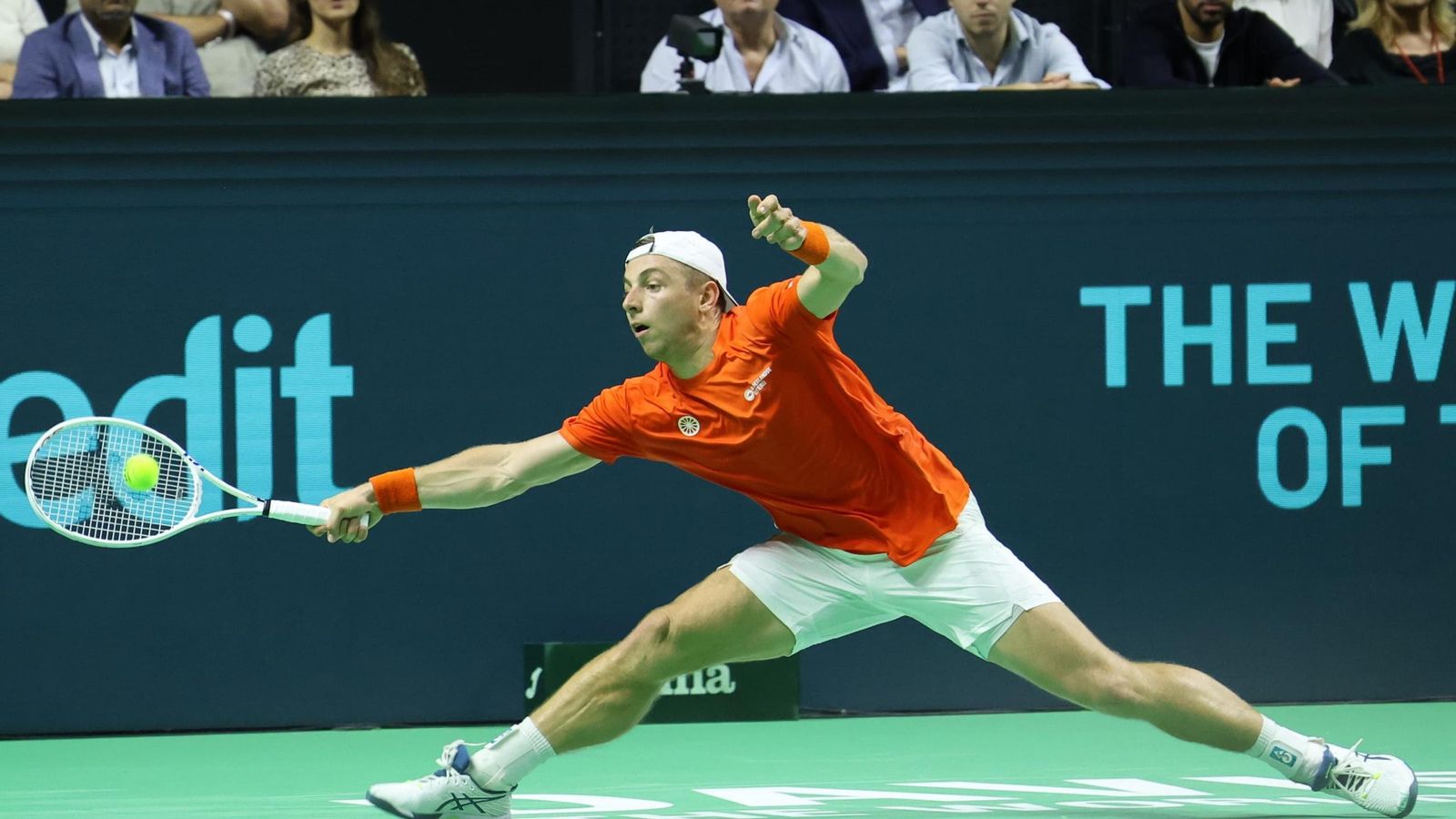 Las mejores fotos del Carlos Alcaraz-Griekspoor de la Copa Davis de Málaga