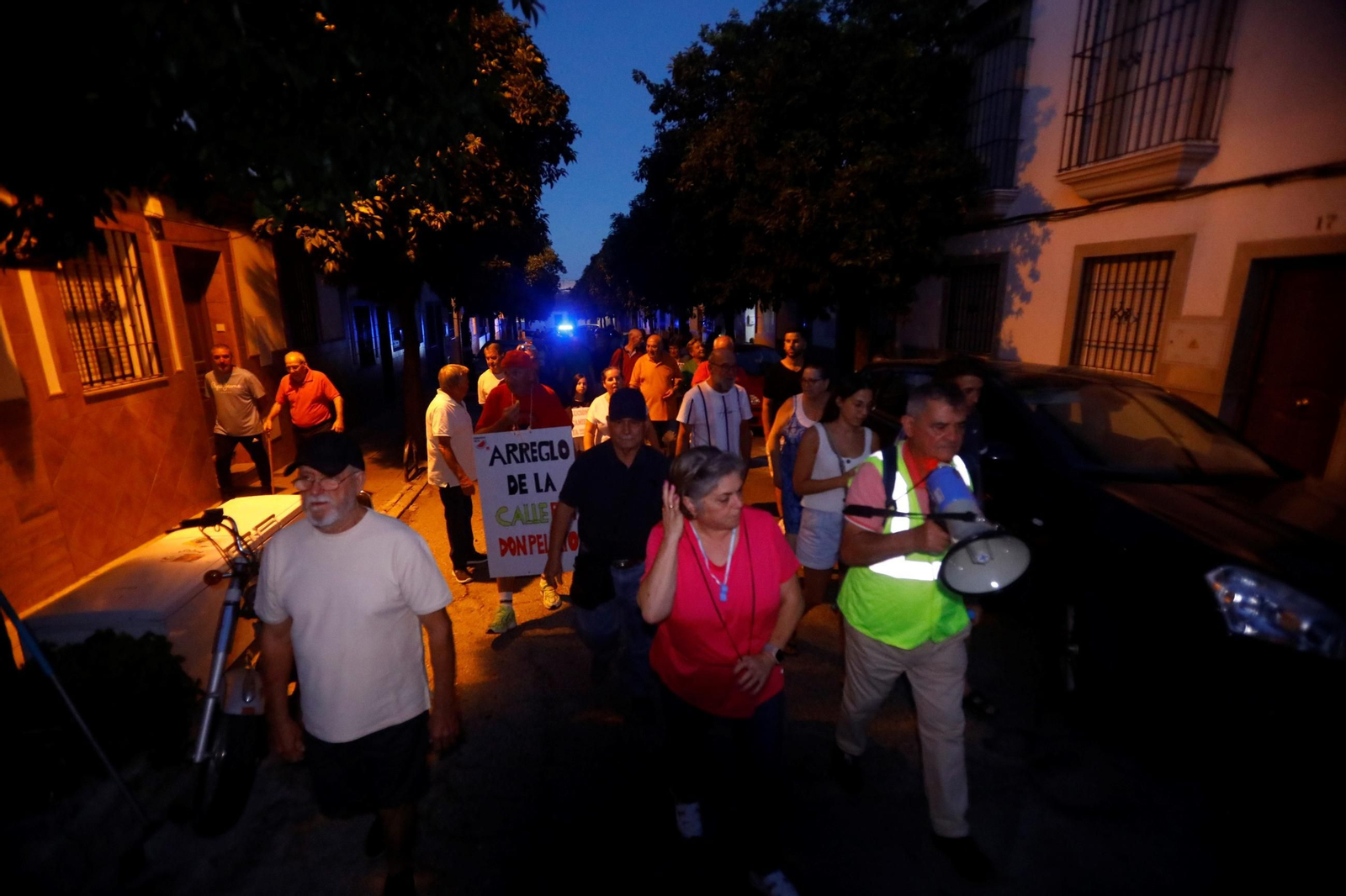 La manifestación de los vecinos del Distrito Sur de Córdoba, en imágenes