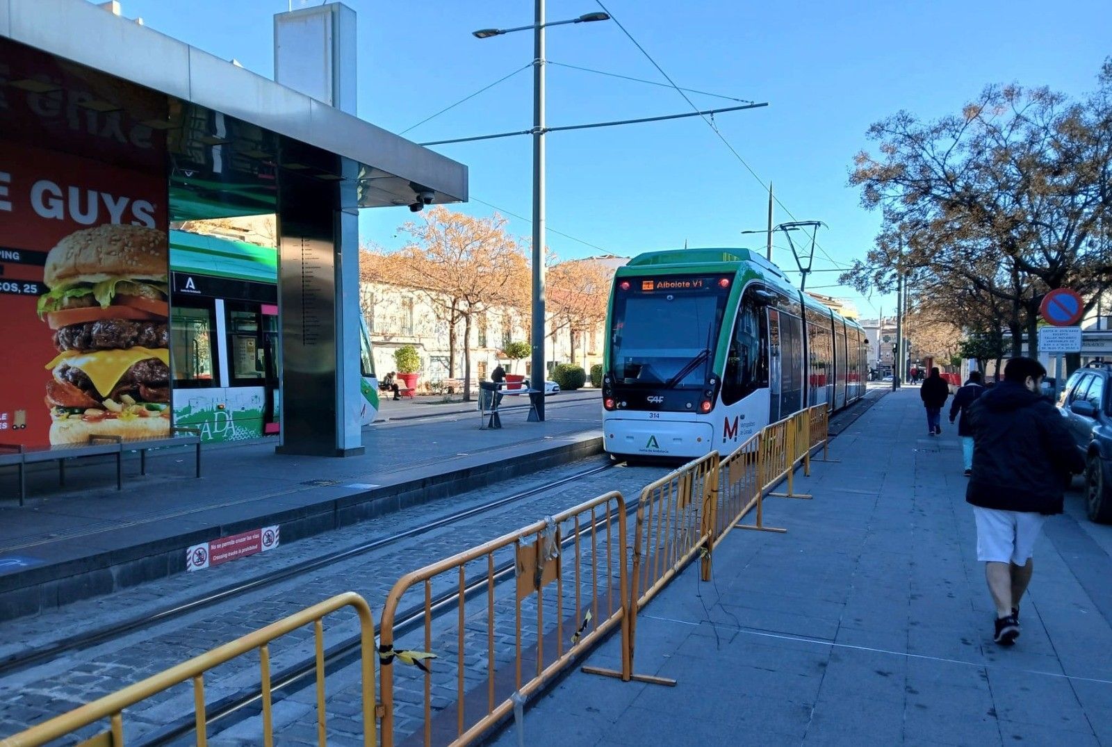 El Metro de Granada en Armilla