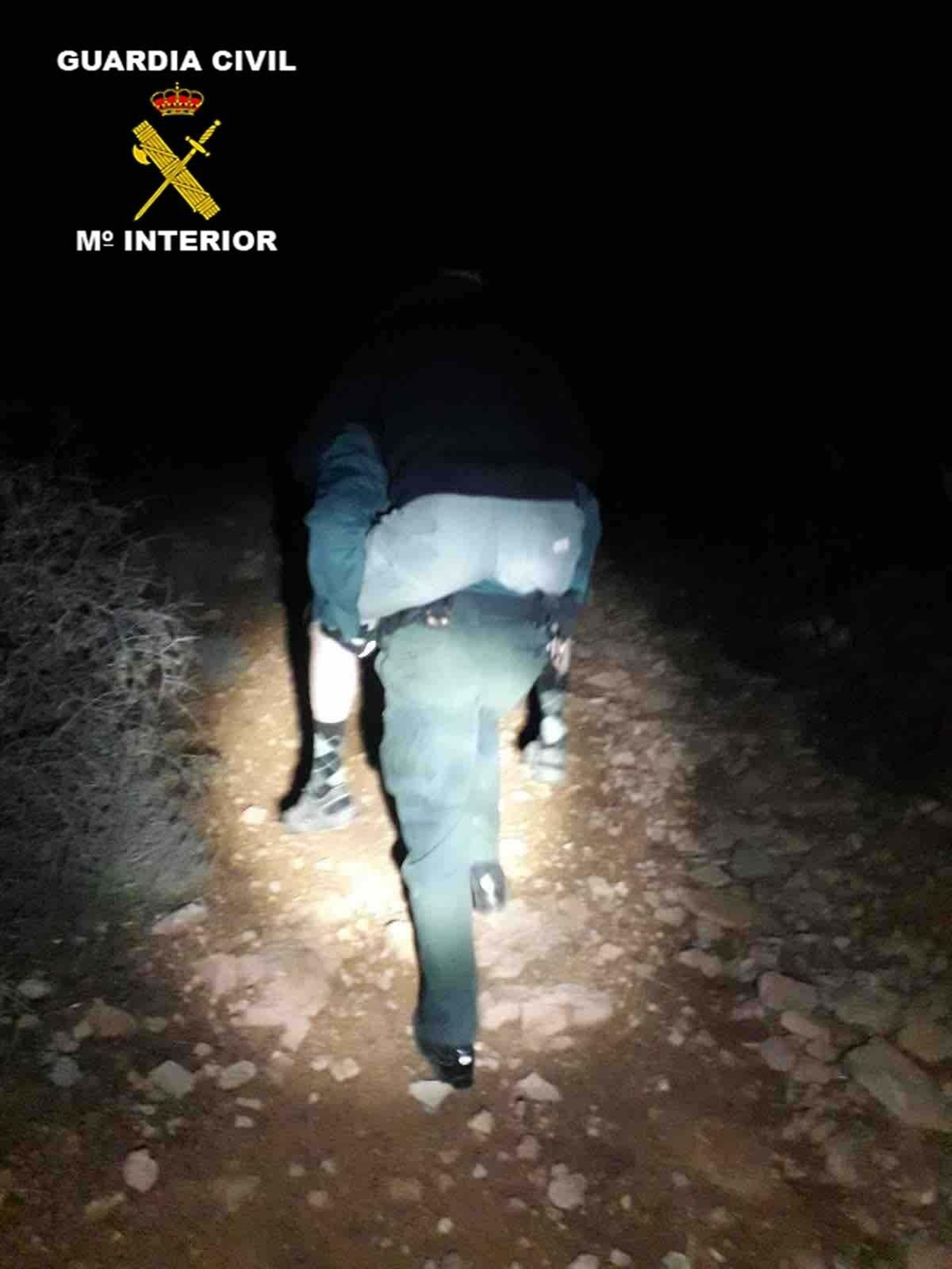 Uno de los rescates.