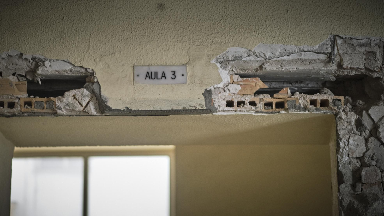 Interior del antiguo 'Instituto del Rosario' en Cádiz