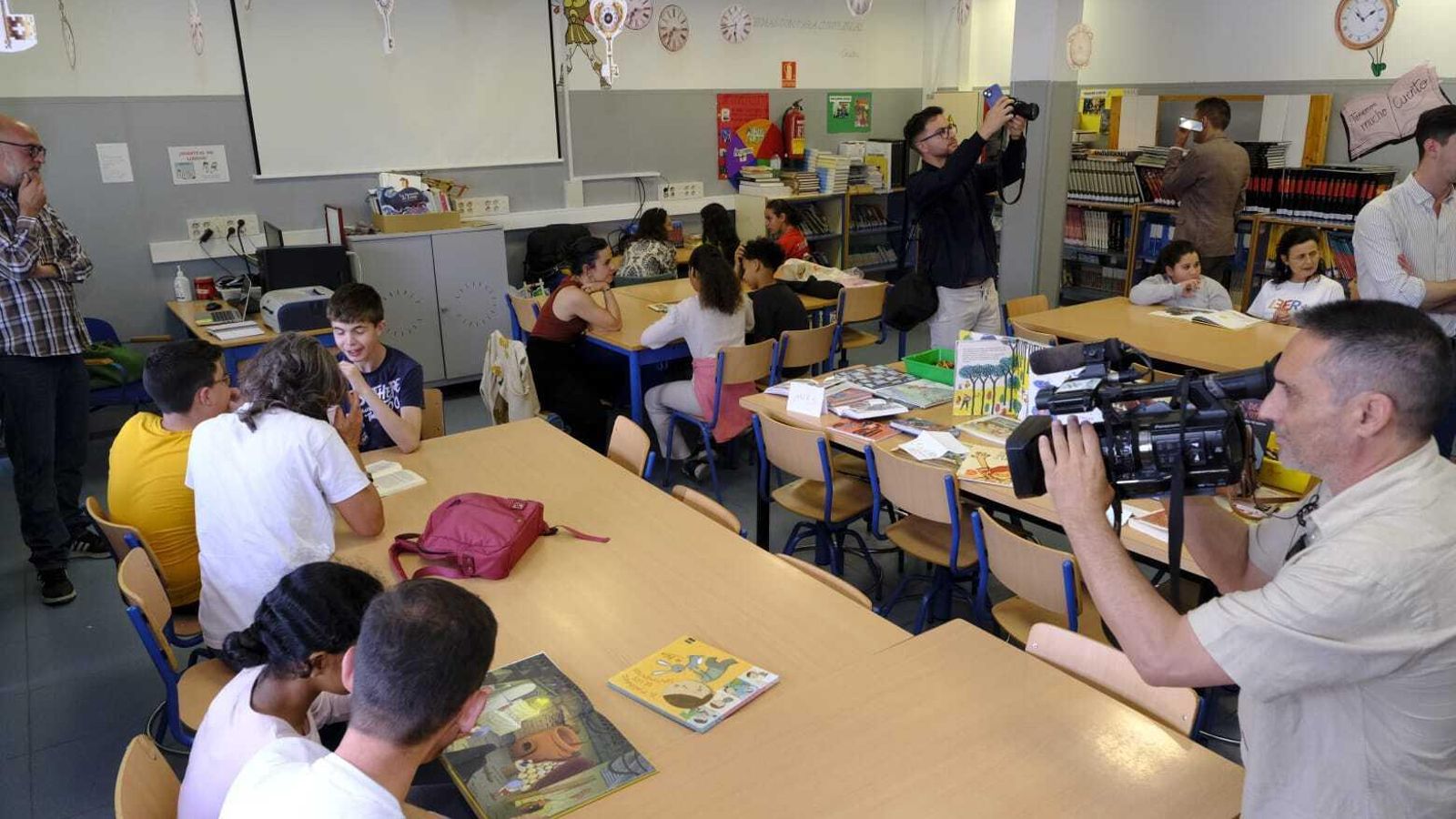 El CEIP Mirasierra de Las Norias se ha convertido en un espacio para la lectura.