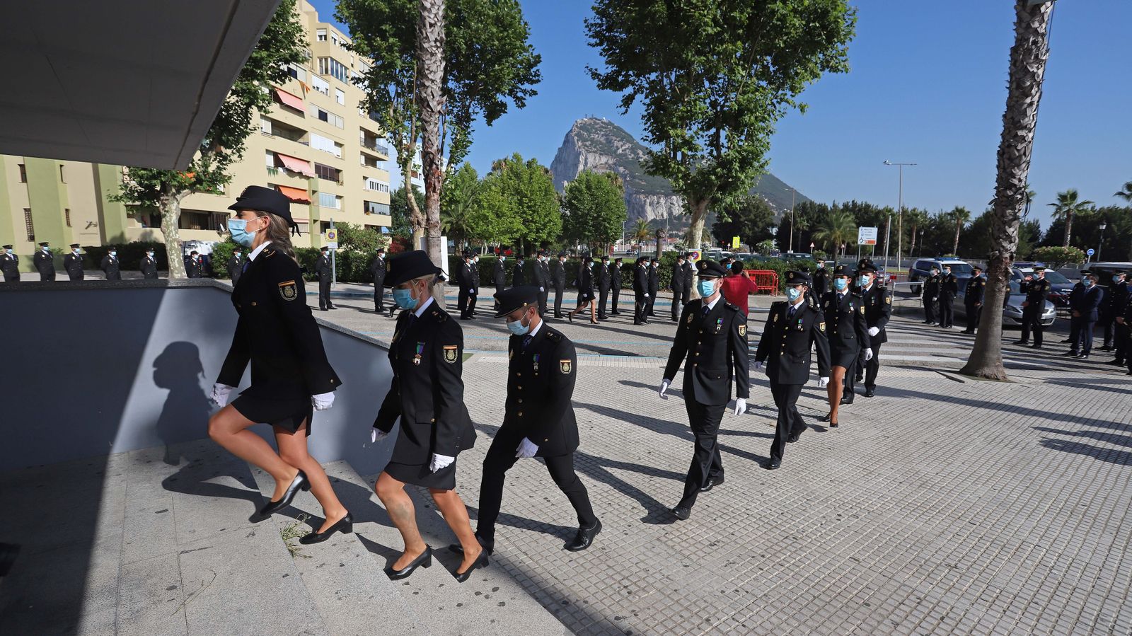 Acto de jura de cargo de la XXXIV promoción de Policía Nacional en La Línea