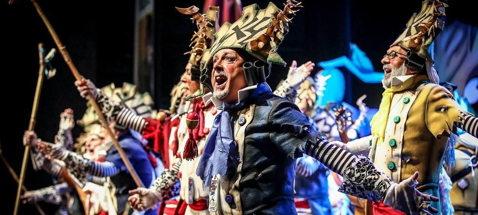 'El Batallón Rebaná, vida y obra de Manolo Santander' en una edición pasada de El Falla en Sevilla