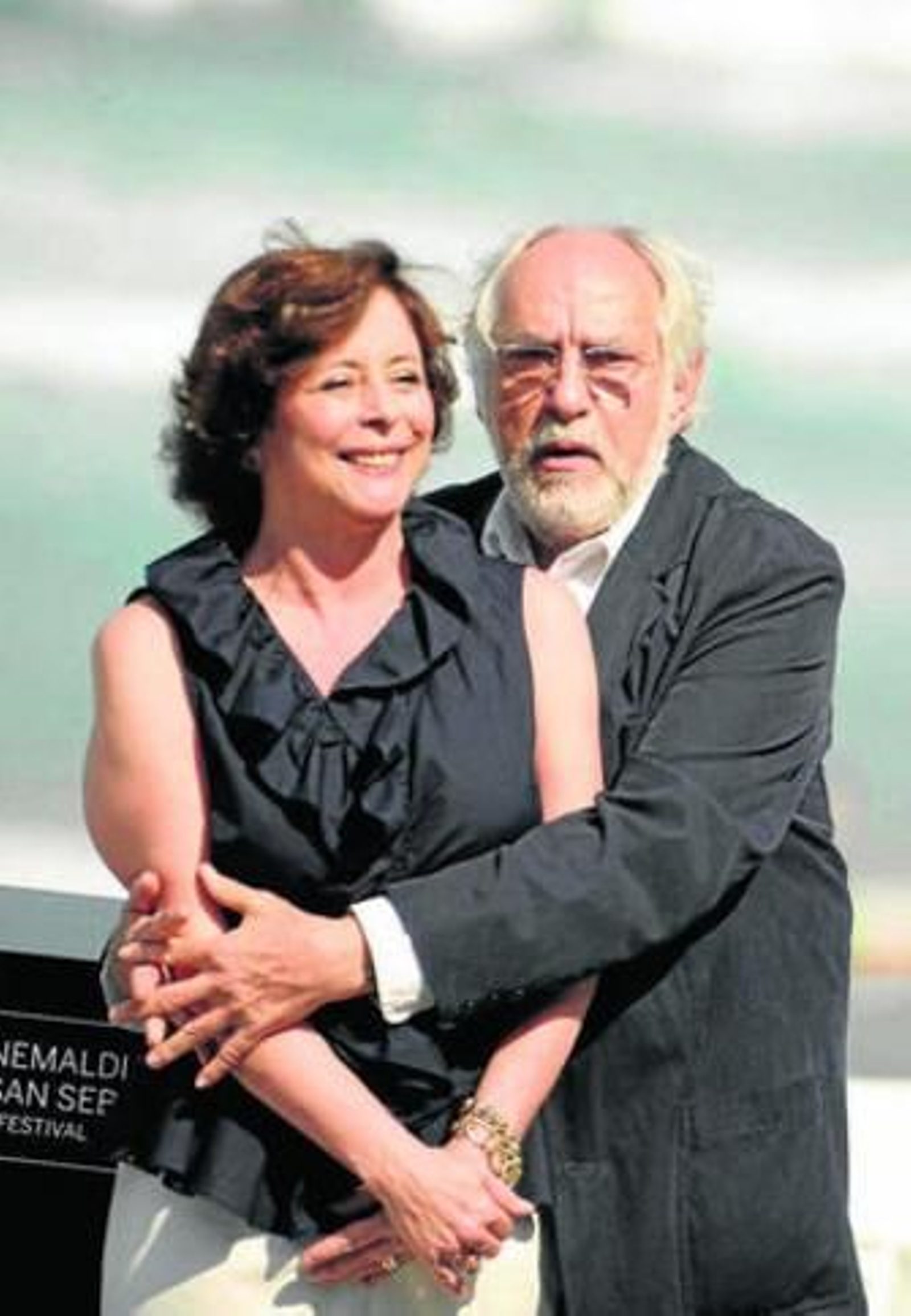 Ripstein, junto a su esposa, la guionista Paz Alicia Garciadiego.