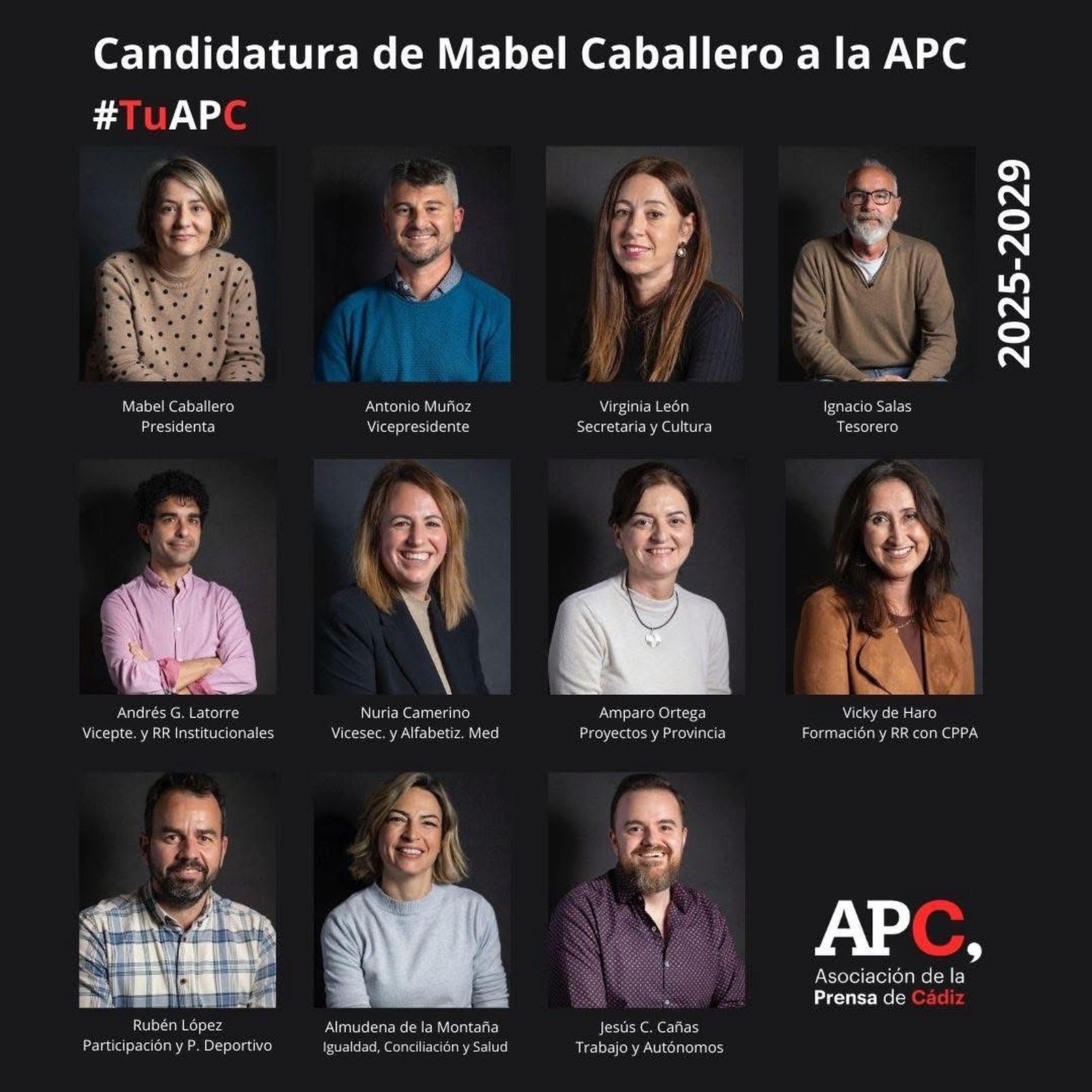 Nueva directiva de la Asociación de la Prensa