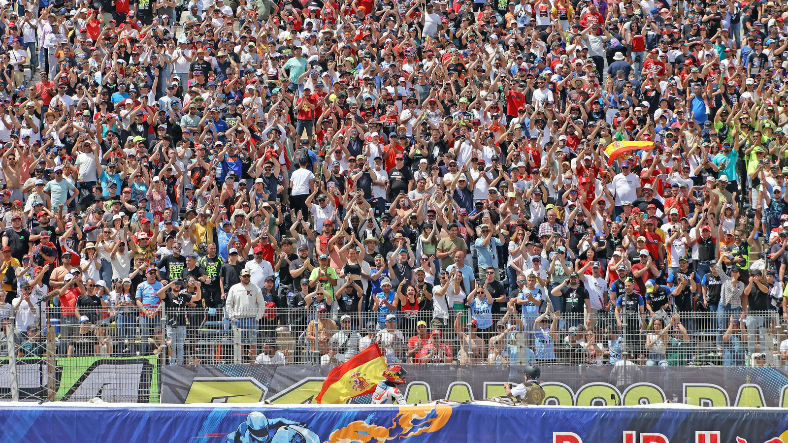 Imágenes de la carrera de MotoGP del Gran Premio de España