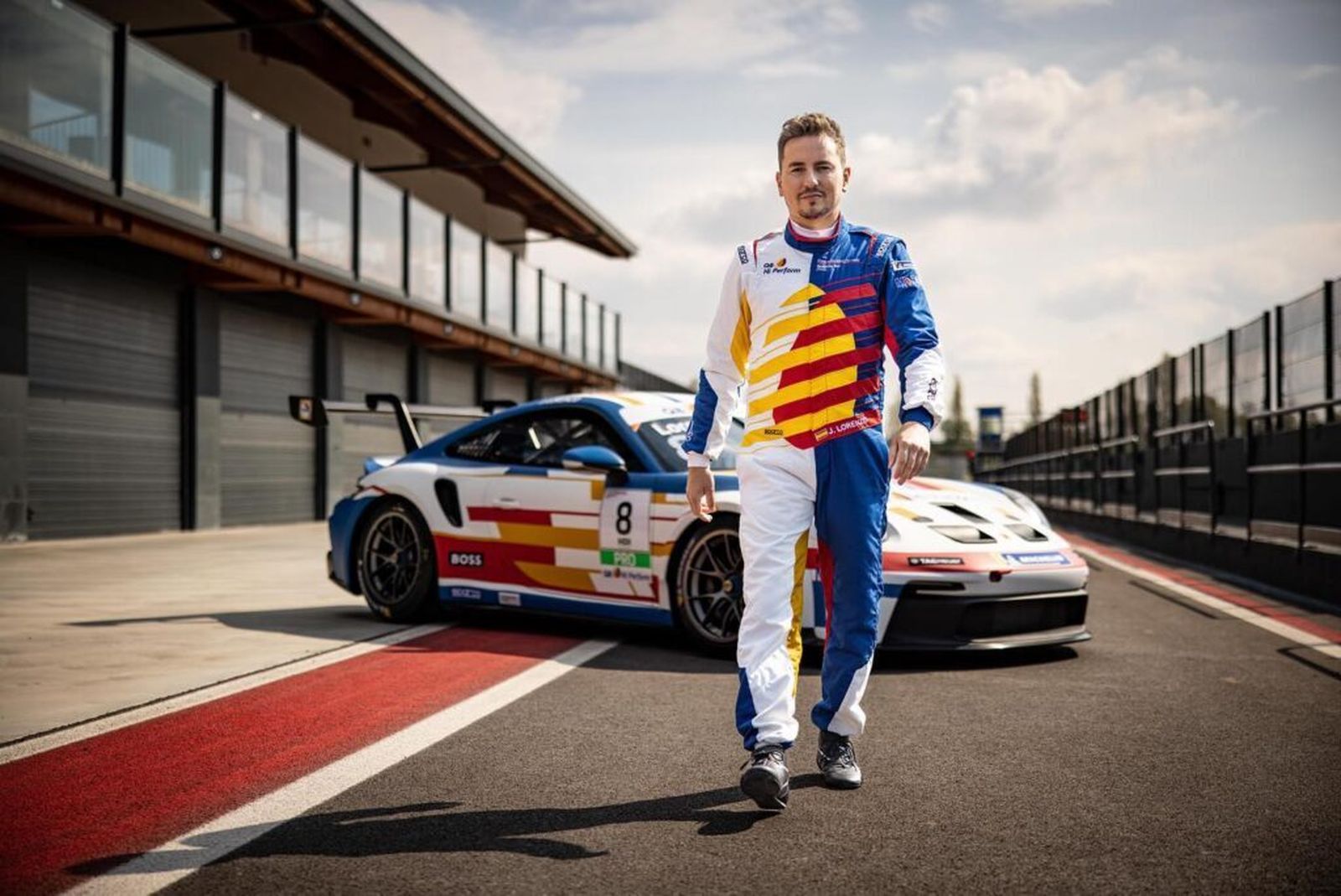 Jorge Lorenzo correrá la Porsche Carrera Cup Italia.