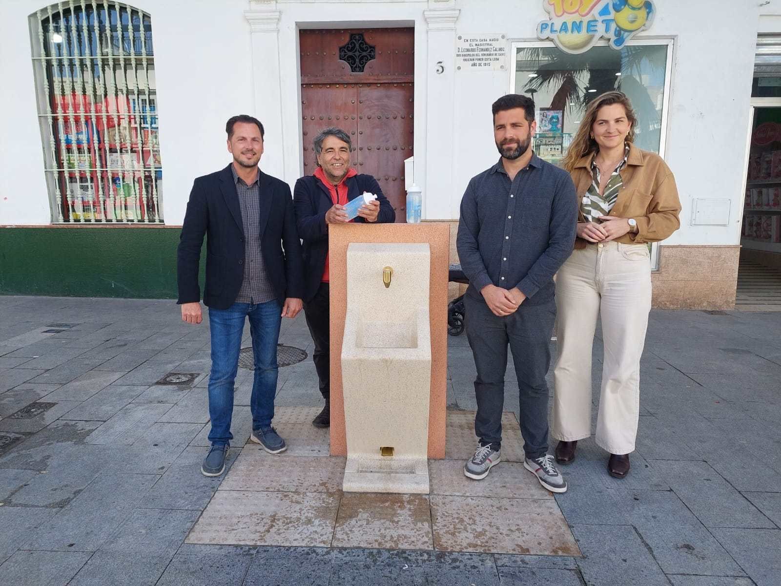 La Plaza Jesús Nazareno ya cuenta con la nueva fuente.