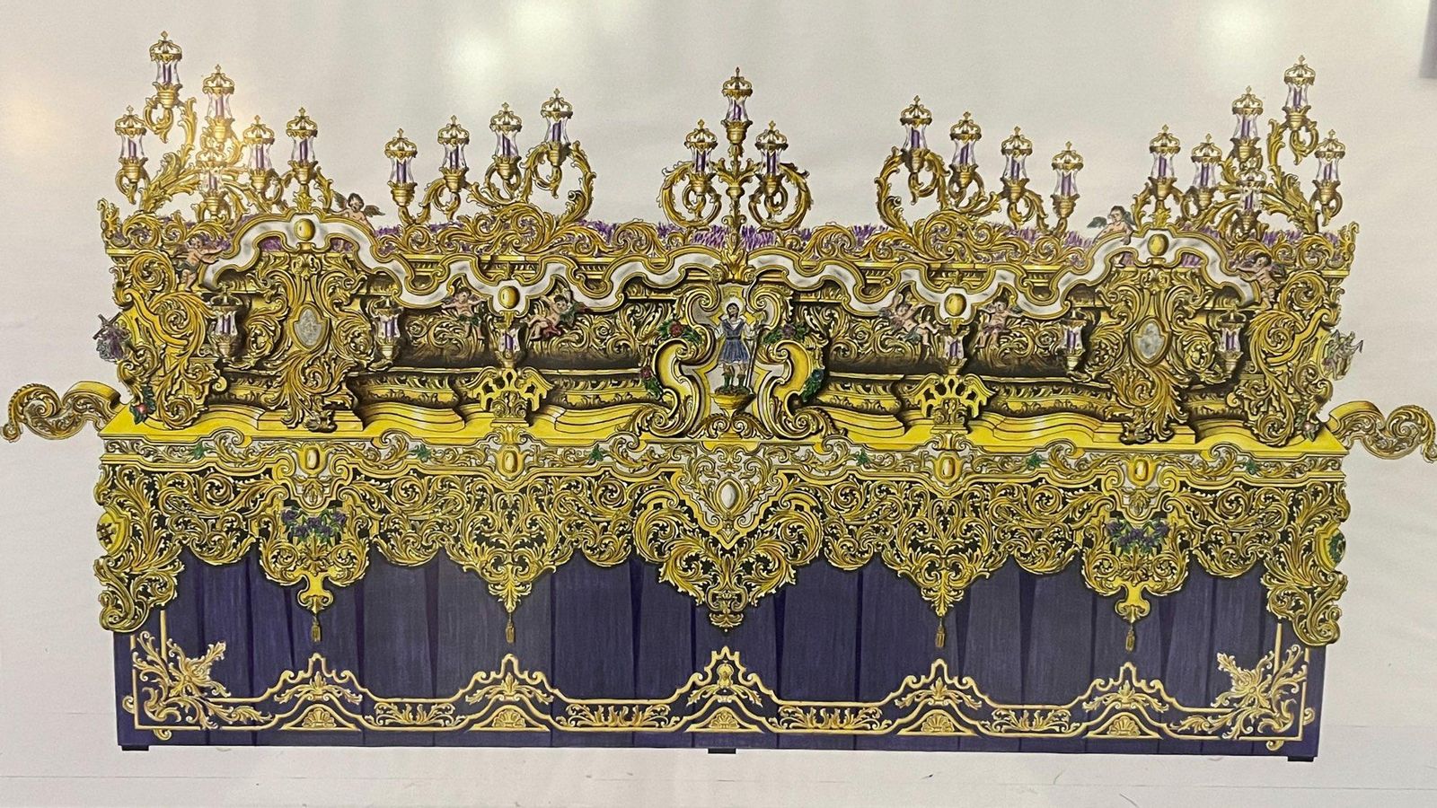 Diseño del paso de misterio