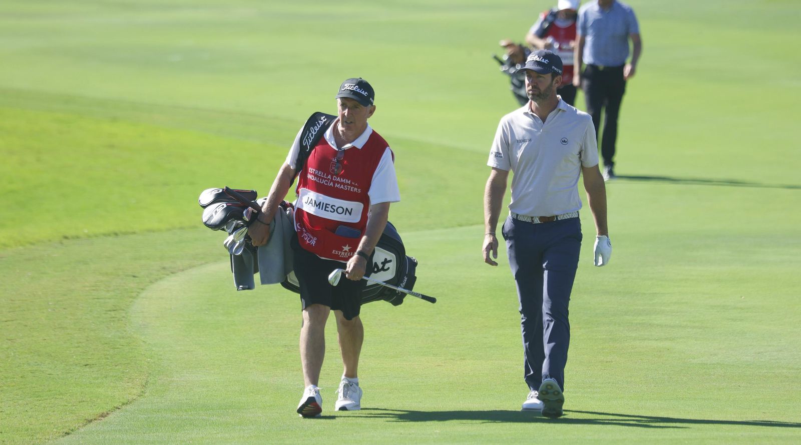 Las fotos de la segunda jornada del Estrella Damm N.A. Andalucía Masters de golf, en el RCG Sotogrande de San Roque