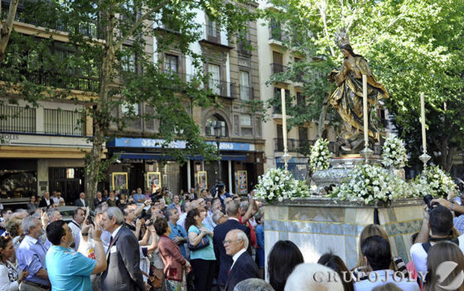 Procesión del Corpus de la Sacramental de la Magdalena.

Foto: Manuel Gómez