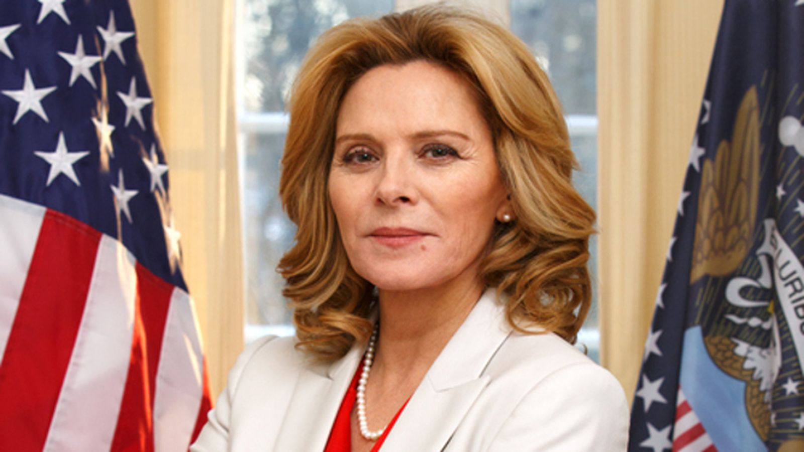 Kim Cattrall, de presidenta de EEUU