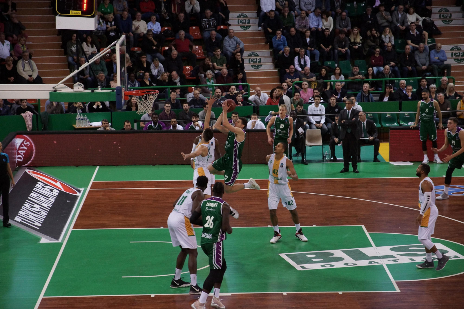 Las fotos del Limoges-Unicaja Baloncesto