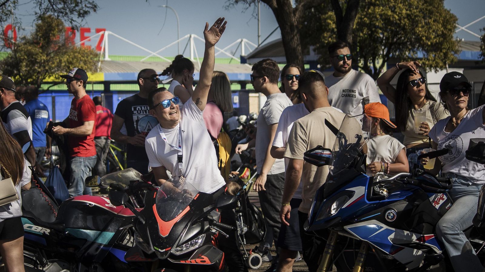 Búscate en el ambiente motero del sábado del Gran Premio de Jerez 2025