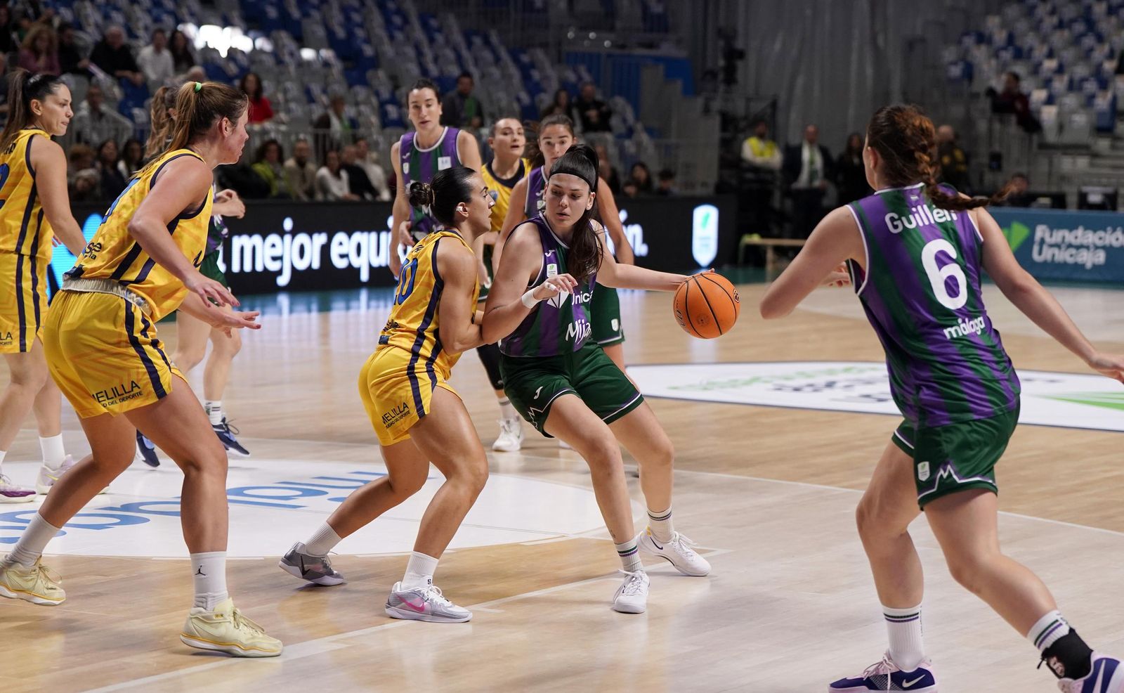 Las fotos del Unicaja Mijas-Melilla en el Carpena