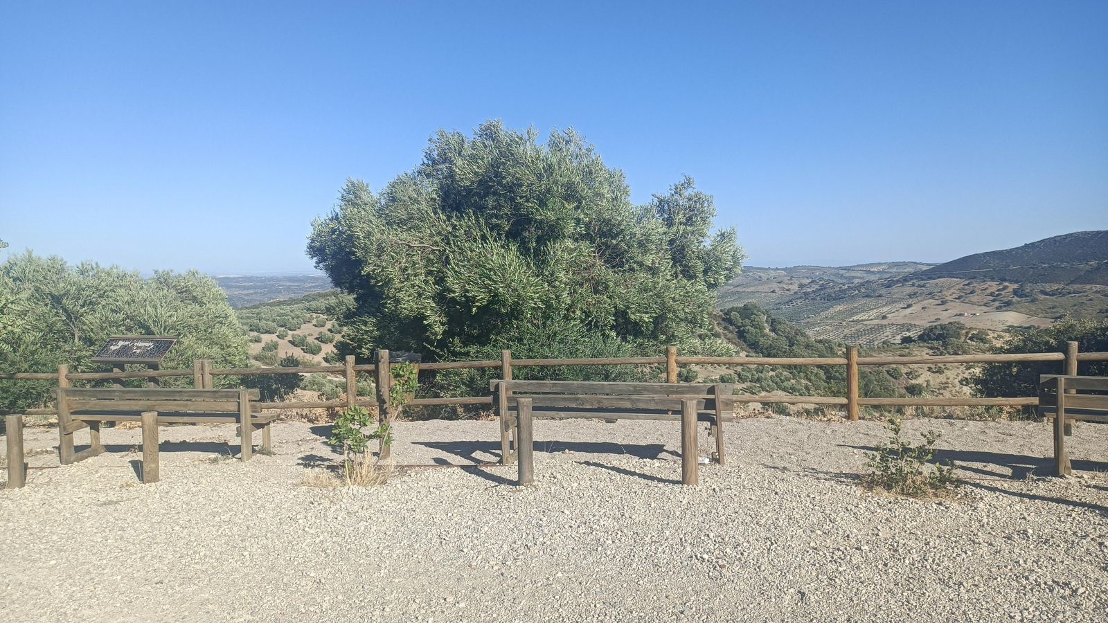 Este el Mirador de la Ventana. Empezamos aquí.