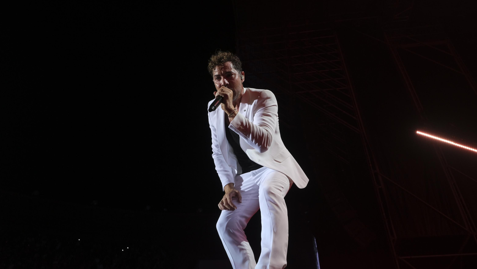 David Bisbal arrasa en su concierto de Roquetas de Mar